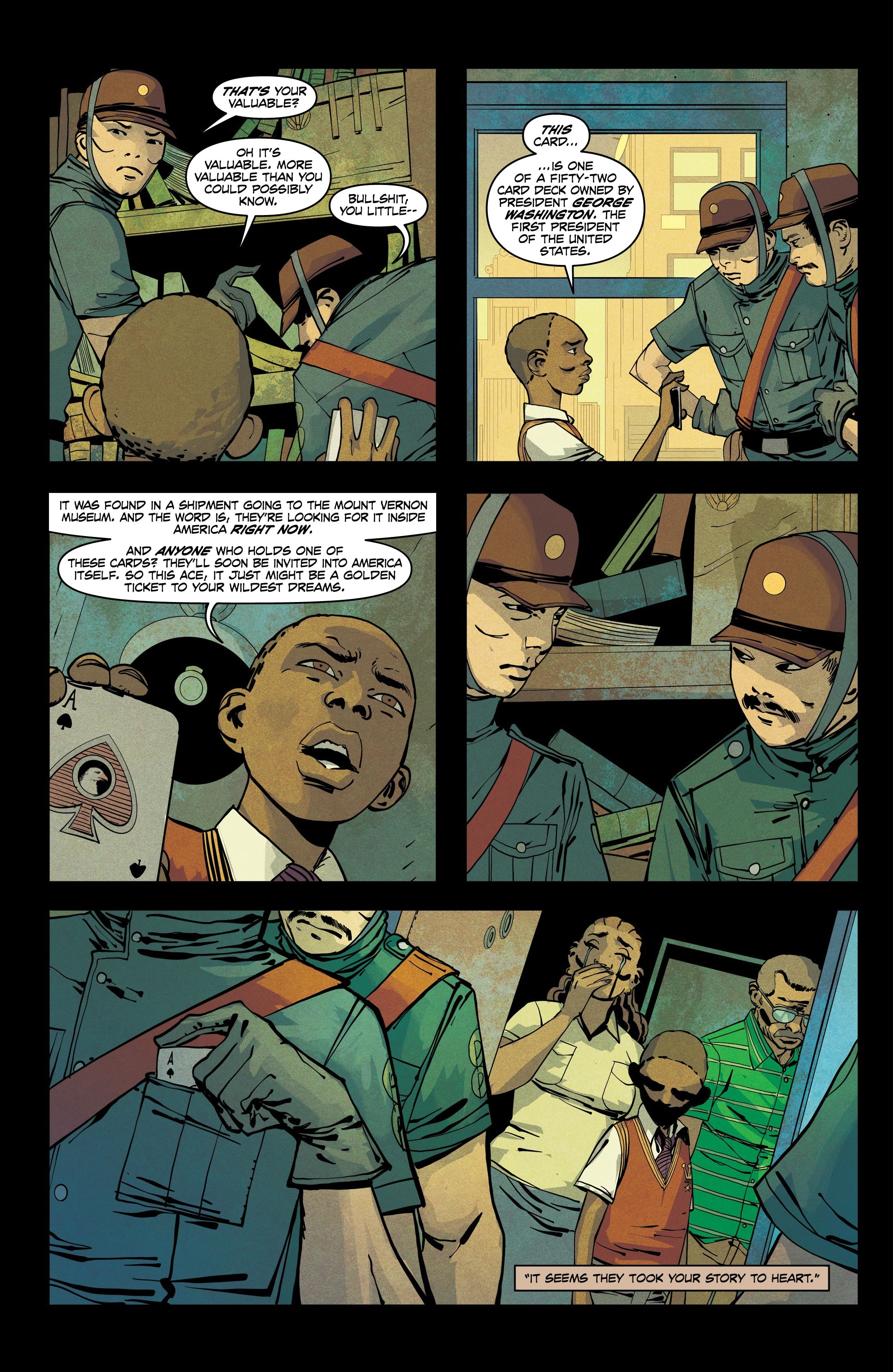 Read online Undiscovered Country comic -  Issue #15 - 19