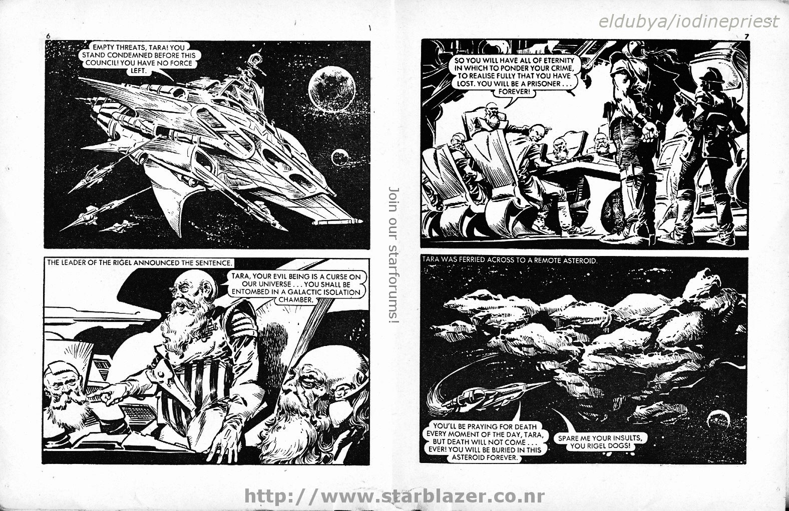 Read online Starblazer comic -  Issue #110 - 5