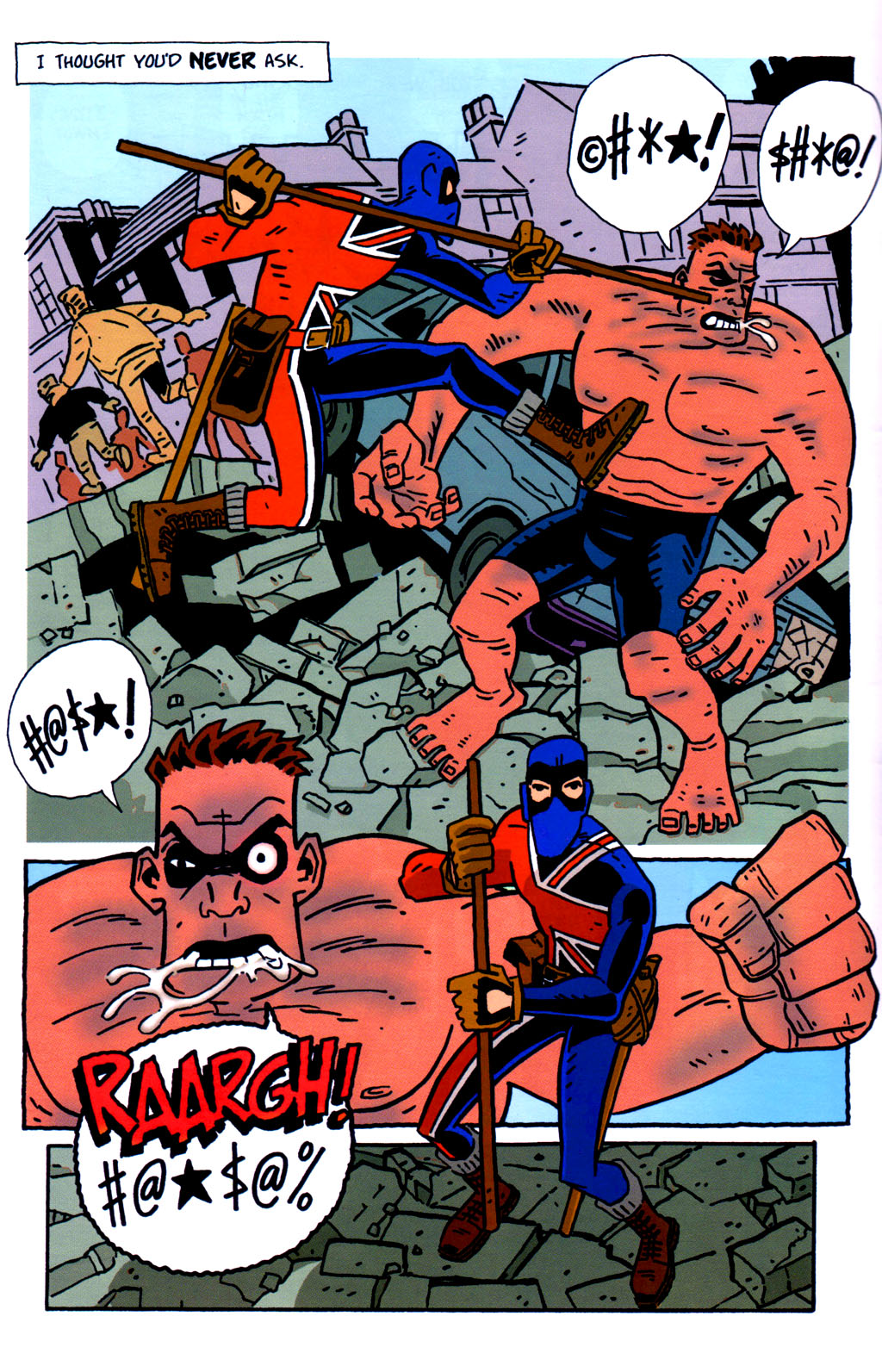 Read online Jack Staff (2003) comic -  Issue #1 - 6
