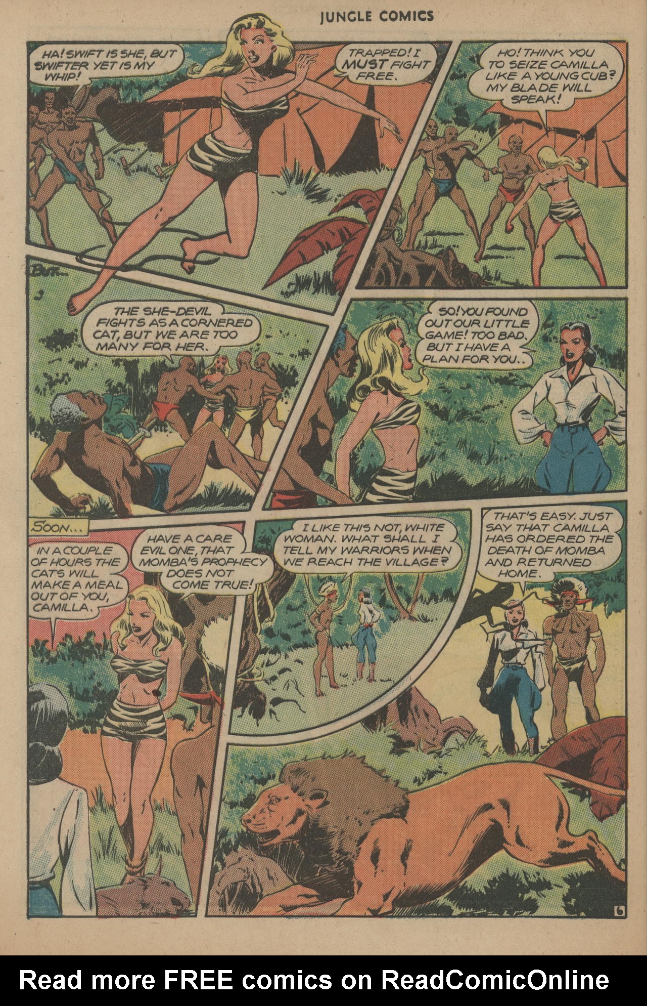 Read online Jungle Comics comic -  Issue #81 - 48