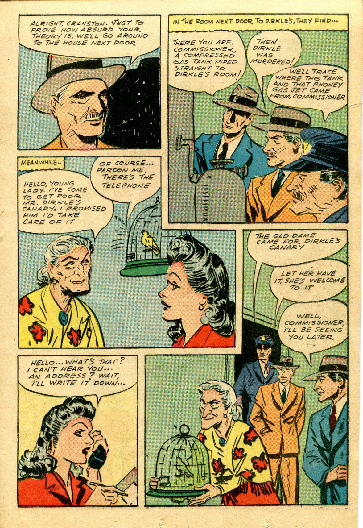 Read online Shadow Comics comic -  Issue #61 - 21