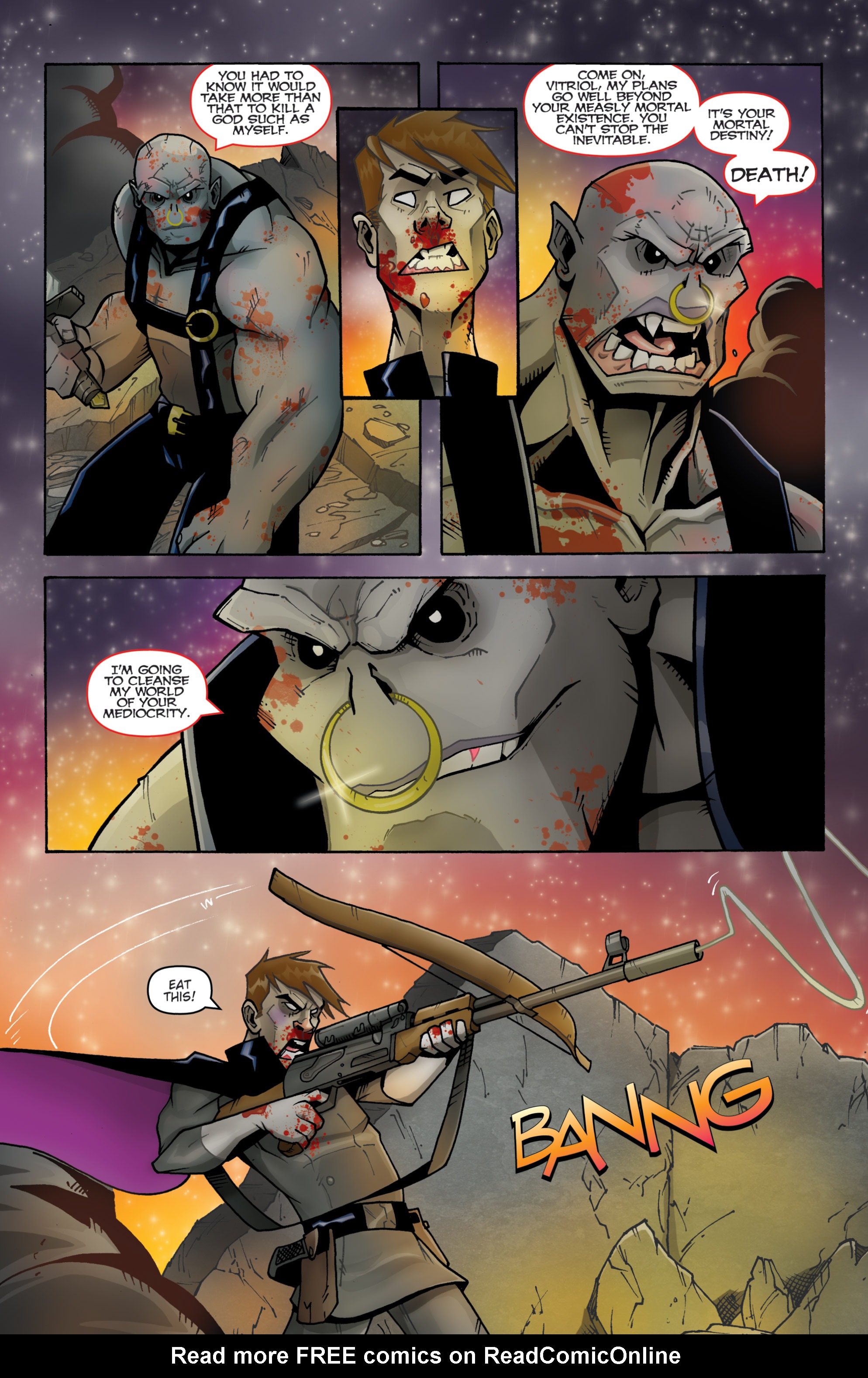 Read online Vitriol the Hunter comic -  Issue #6 - 16