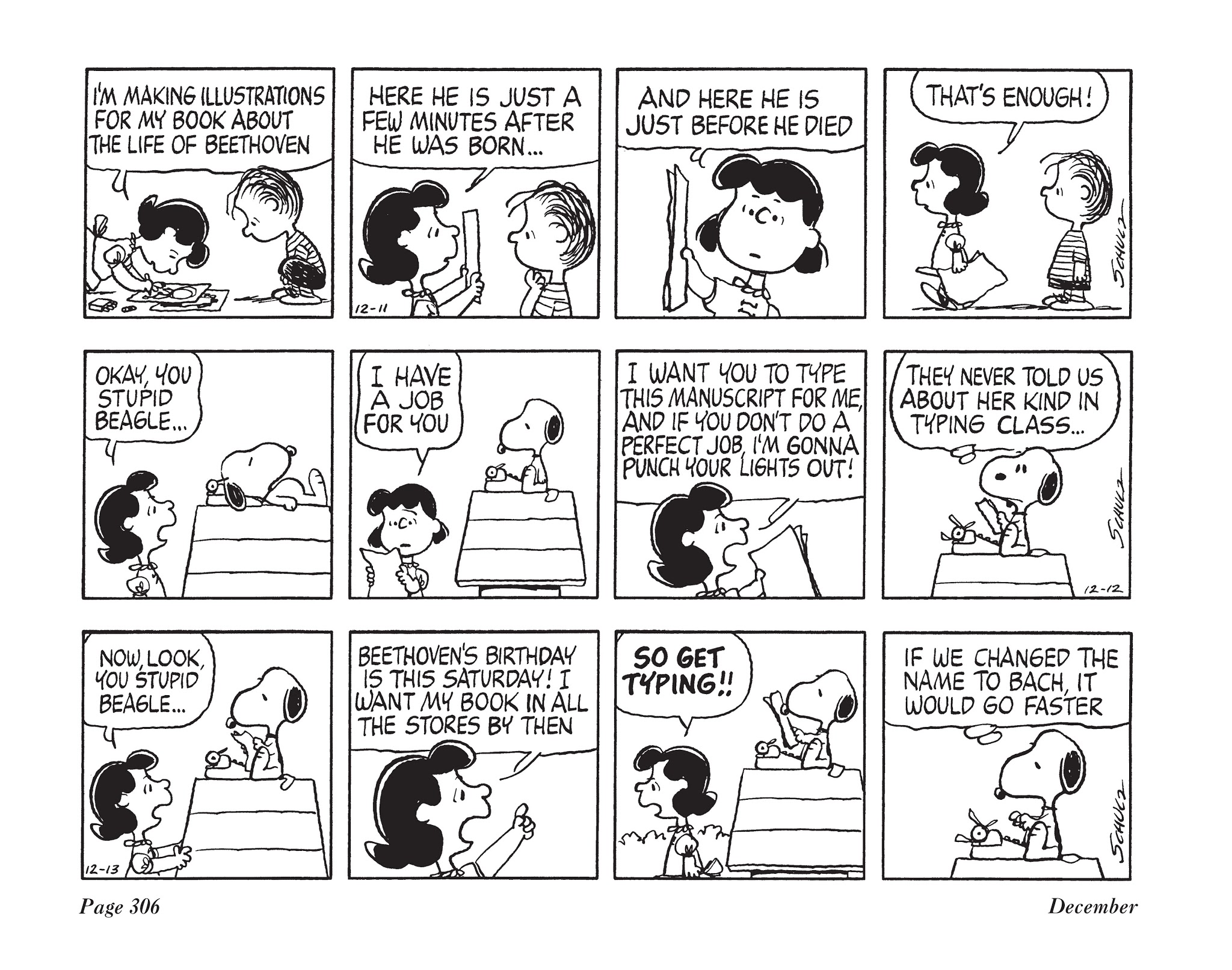 Read online The Complete Peanuts comic -  Issue # TPB 14 - 323