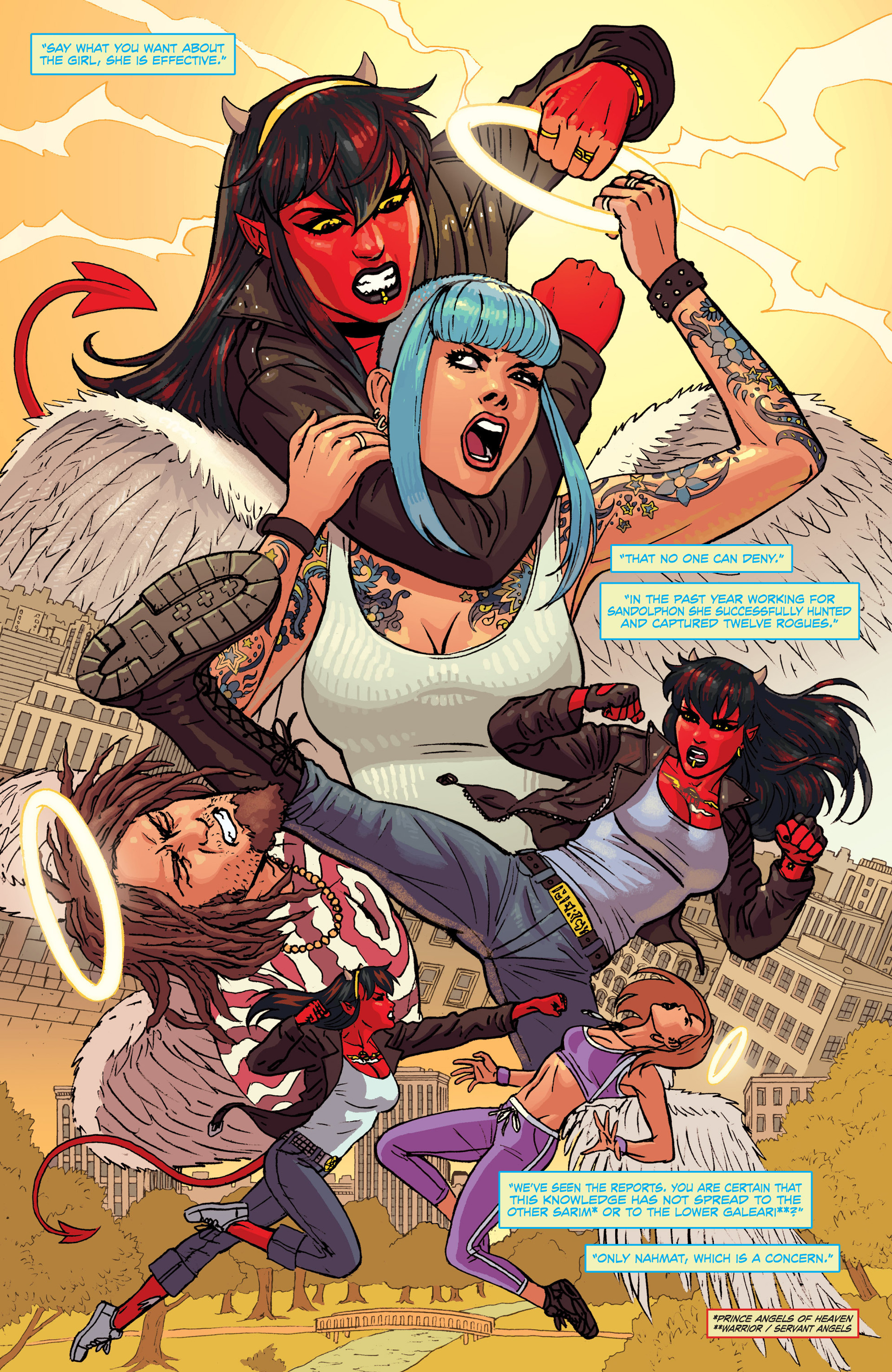 Read online Mercy Sparx (2013) comic -  Issue #1 - 3