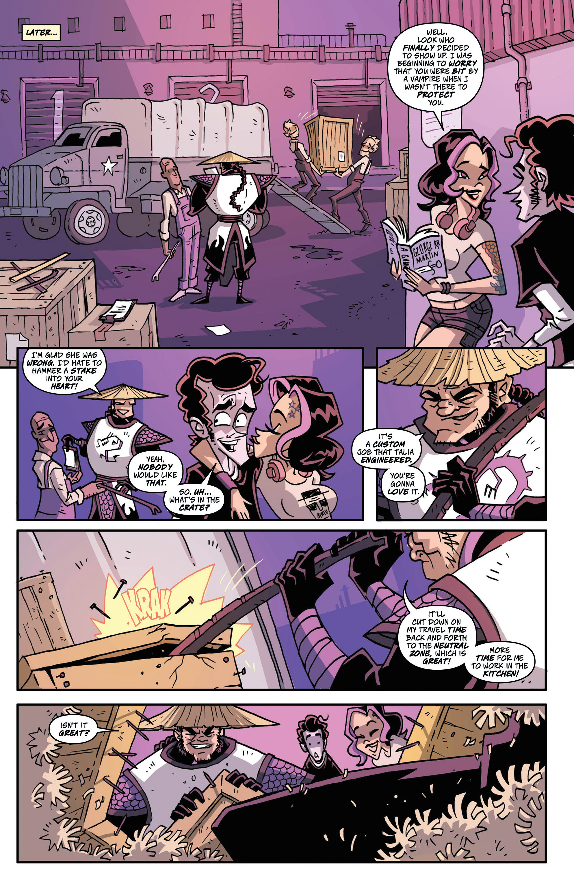 Read online The V-Card comic -  Issue #3 - 8