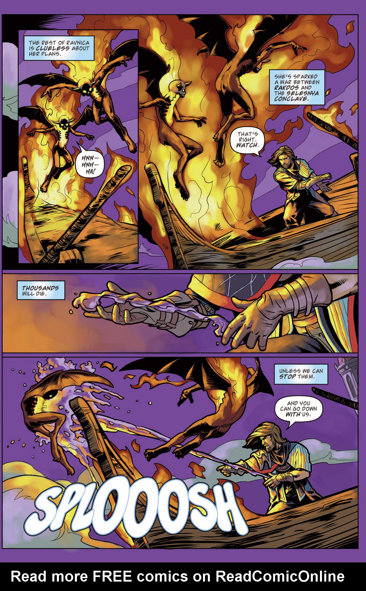 Read online Magic: The Gathering--Path of Vengeance comic -  Issue #3 - 6