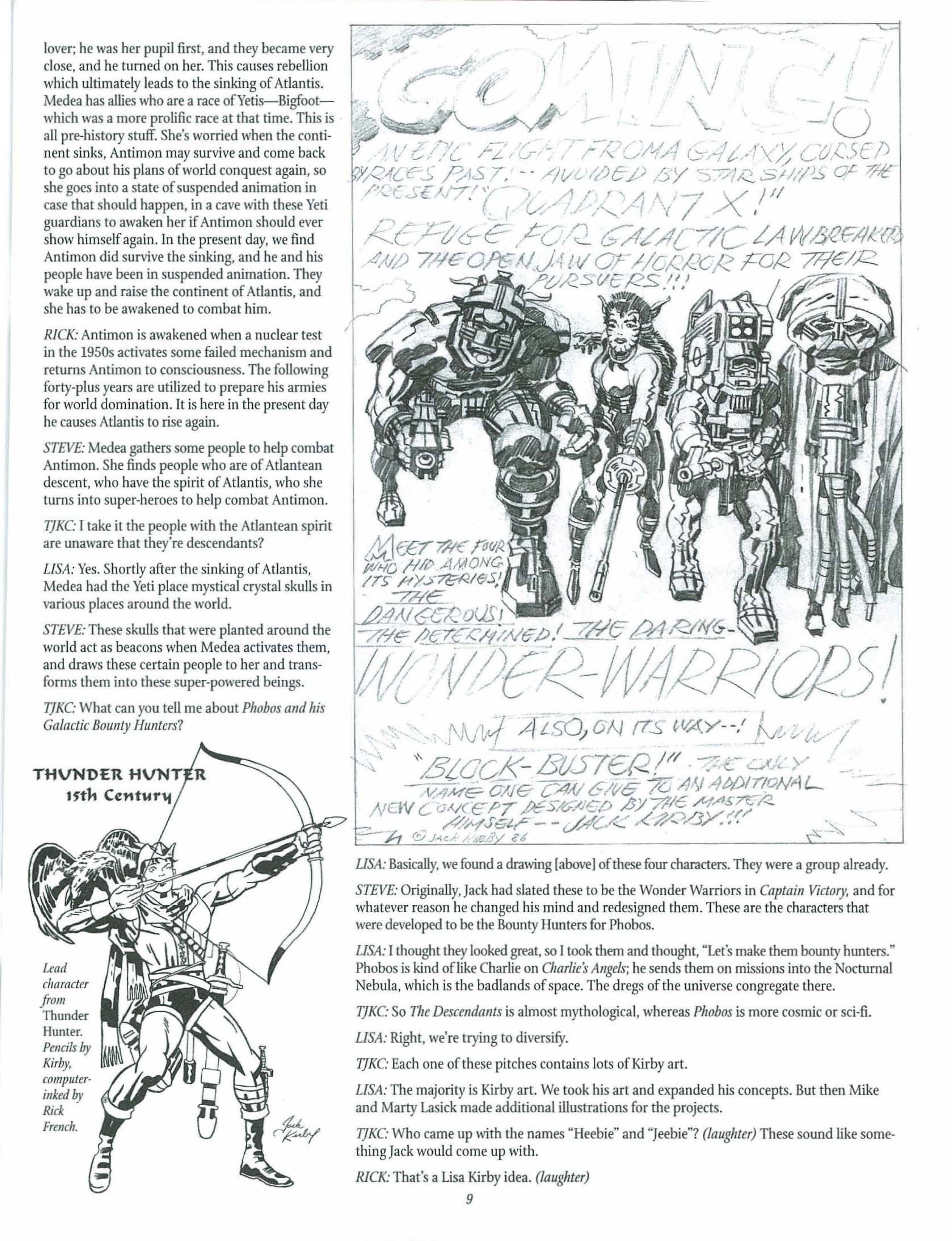 Read online The Jack Kirby Collector comic -  Issue #27 - 43