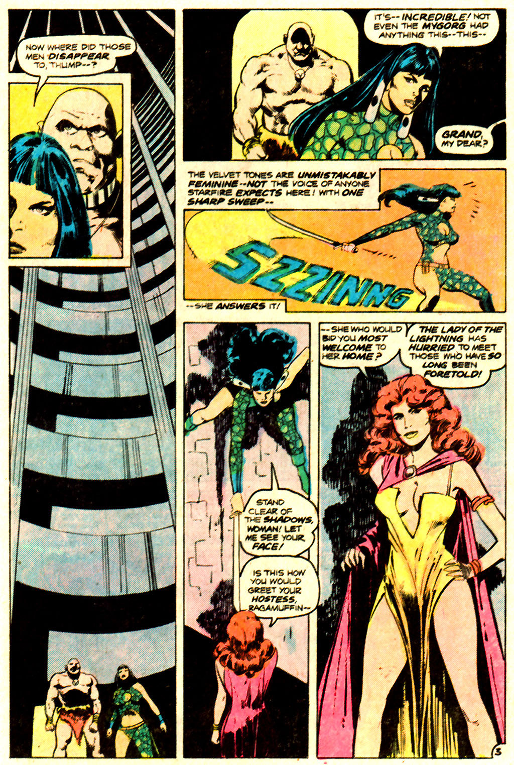 Read online Starfire (1976) comic -  Issue #6 - 5