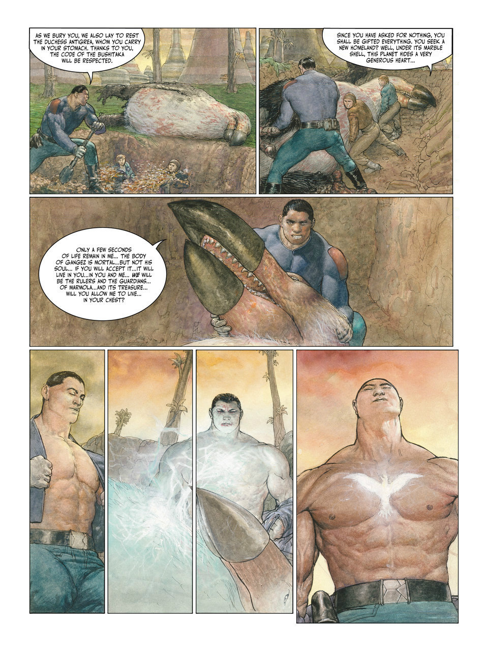Read online Metabarons Genesis: Castaka comic -  Issue # TPB - 97