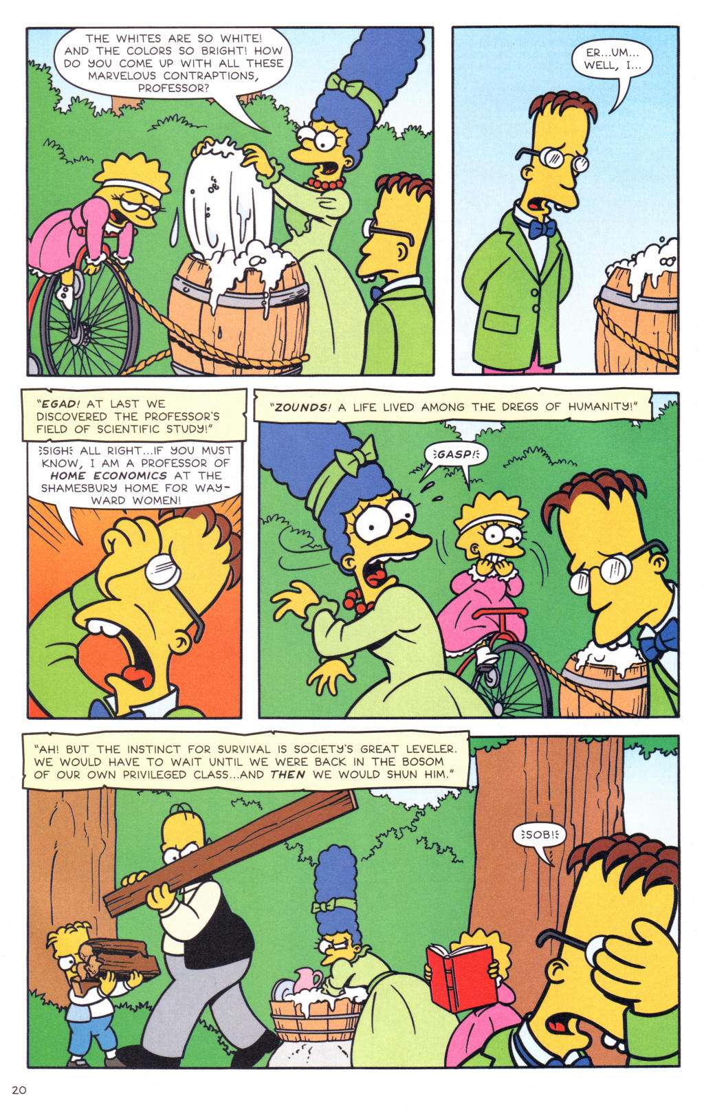 Read online Simpsons Comics comic -  Issue #127 - 17