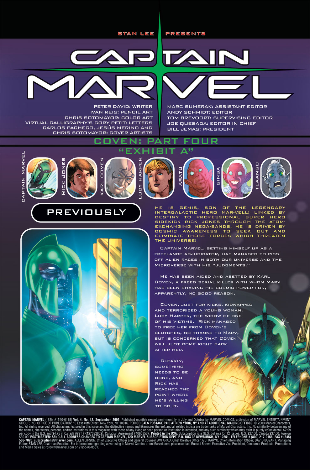 Captain Marvel (2002) Issue #12 #12 - English 2