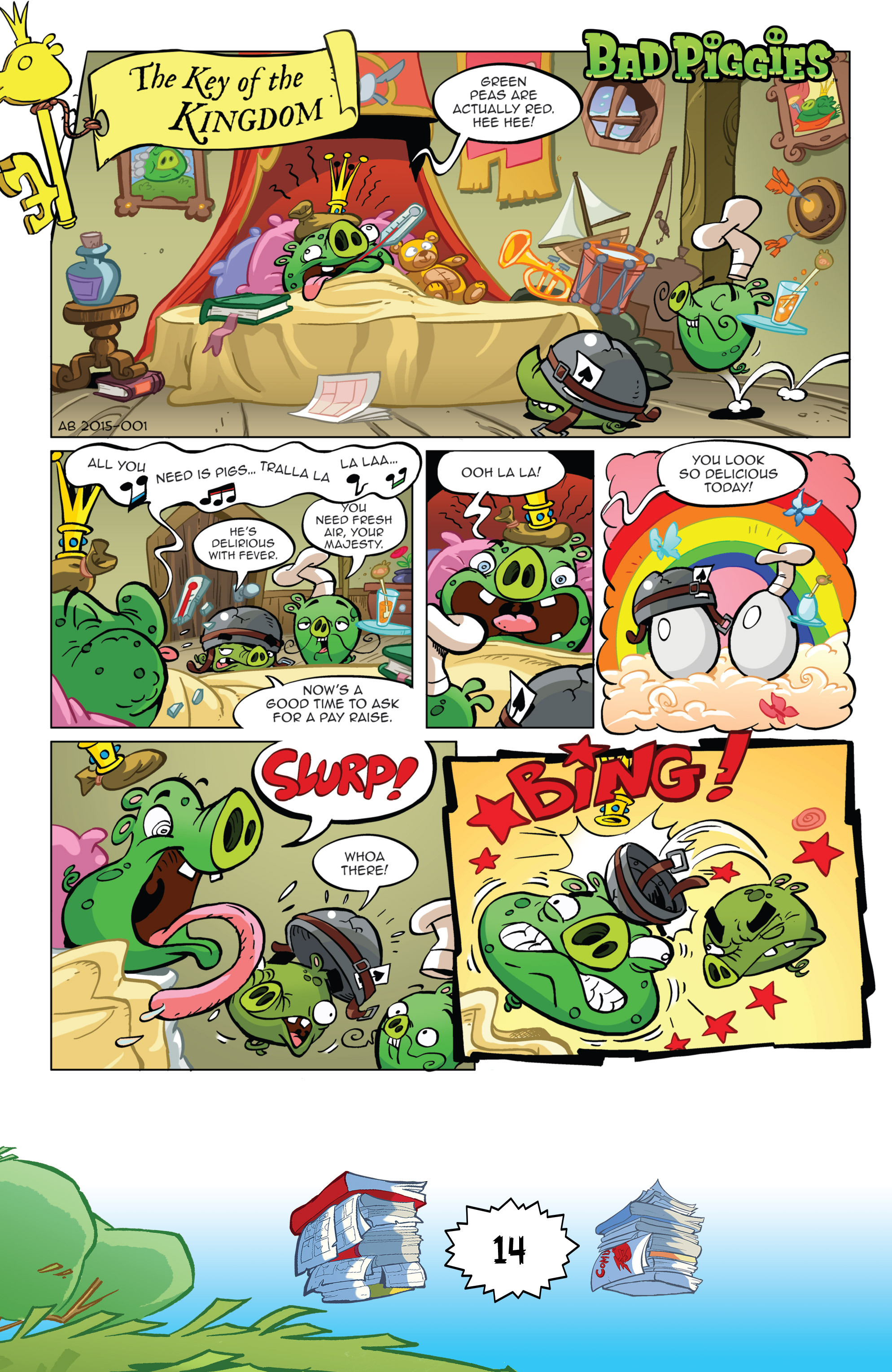 Read online Angry Birds Comics (2016) comic -  Issue #6 - 16