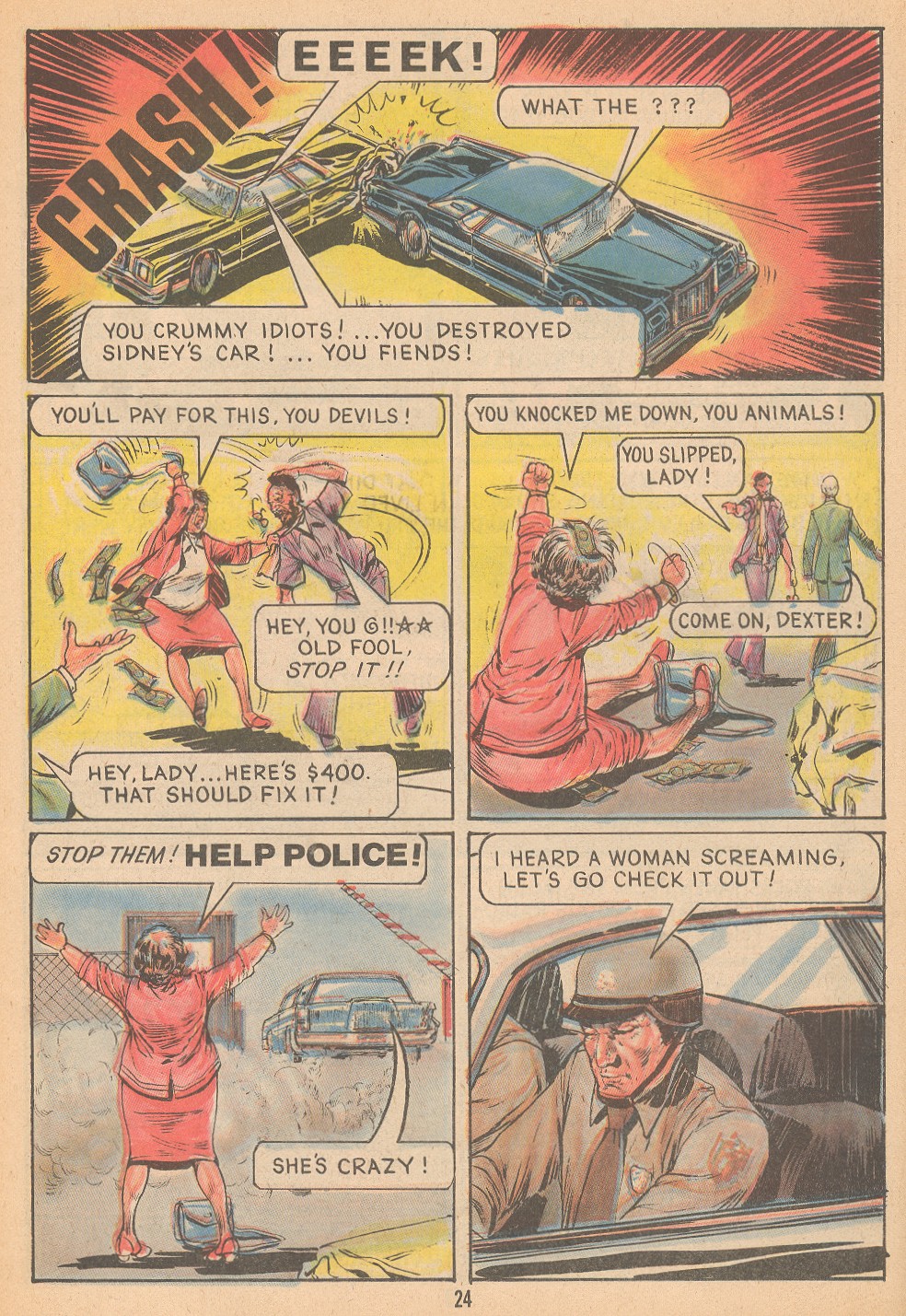 Read online The Crusaders (1974) comic -  Issue #6 - 26