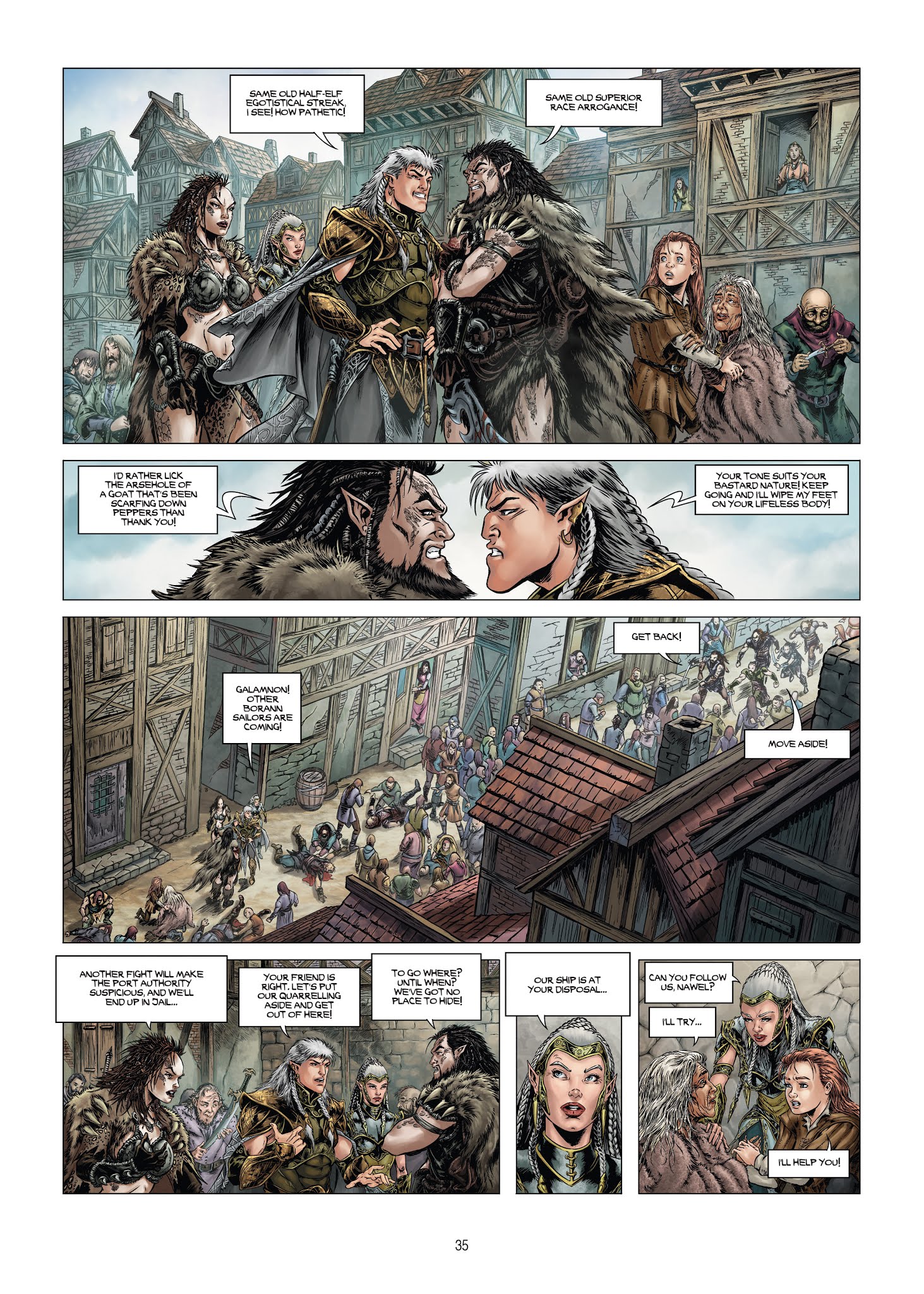 Read online Elves comic -  Issue #19 - 35