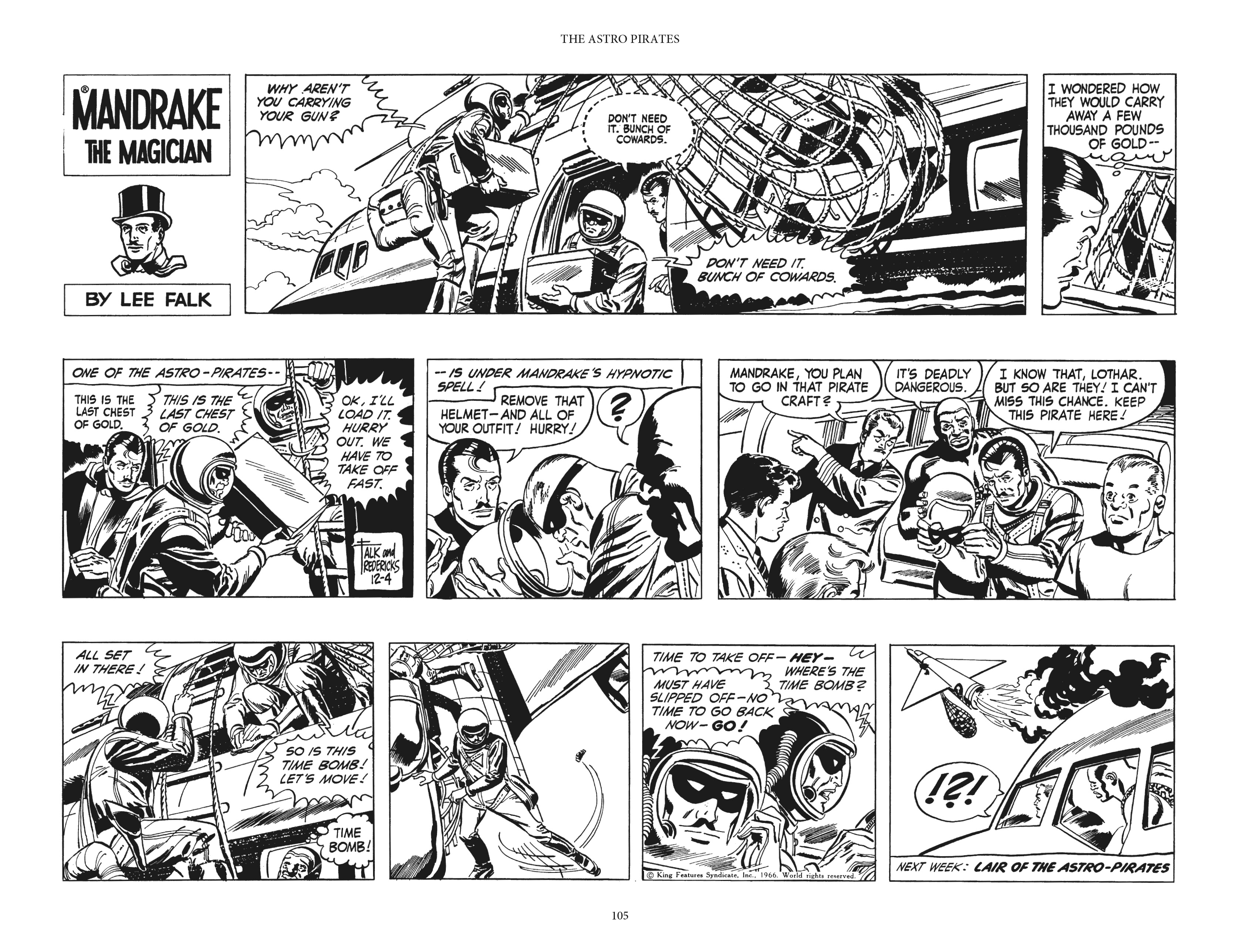 Read online Mandrake the Magician: The Fred Fredricks Sundays comic -  Issue # TPB (Part 2) - 6