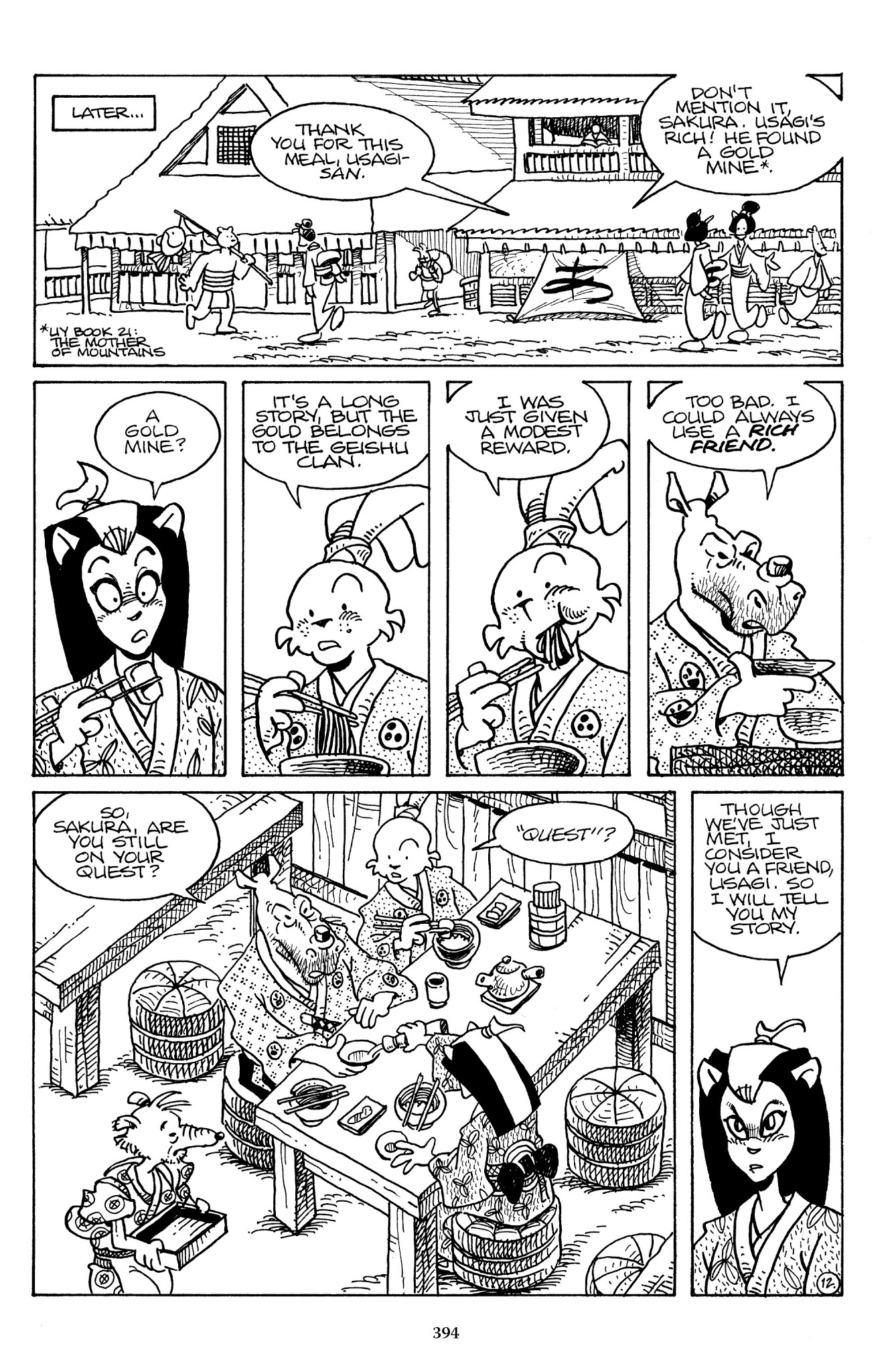 Read online The Usagi Yojimbo Saga comic -  Issue # TPB 6 - 392