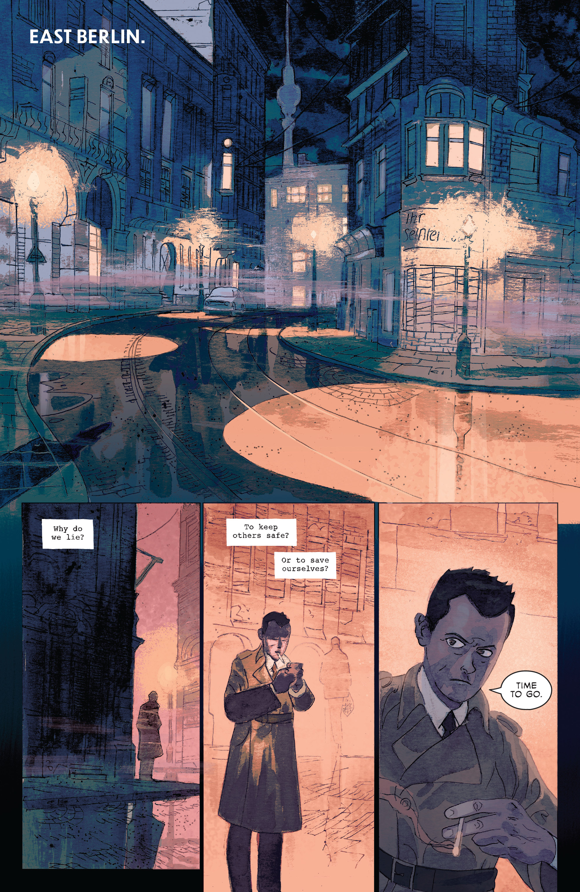 Read online Strange Skies Over East Berlin comic -  Issue #1 - 4