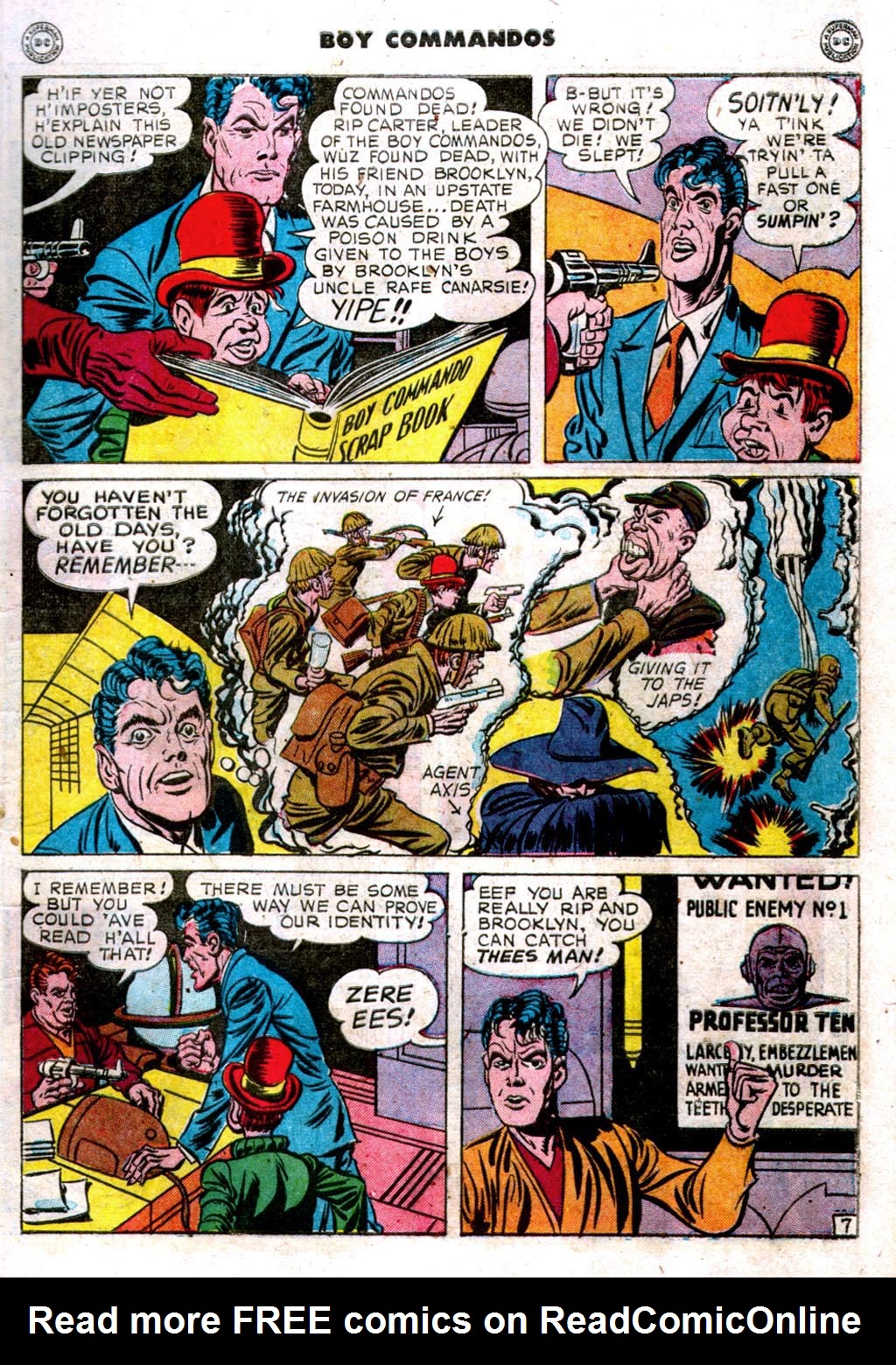 Read online Boy Commandos comic -  Issue #19 - 9