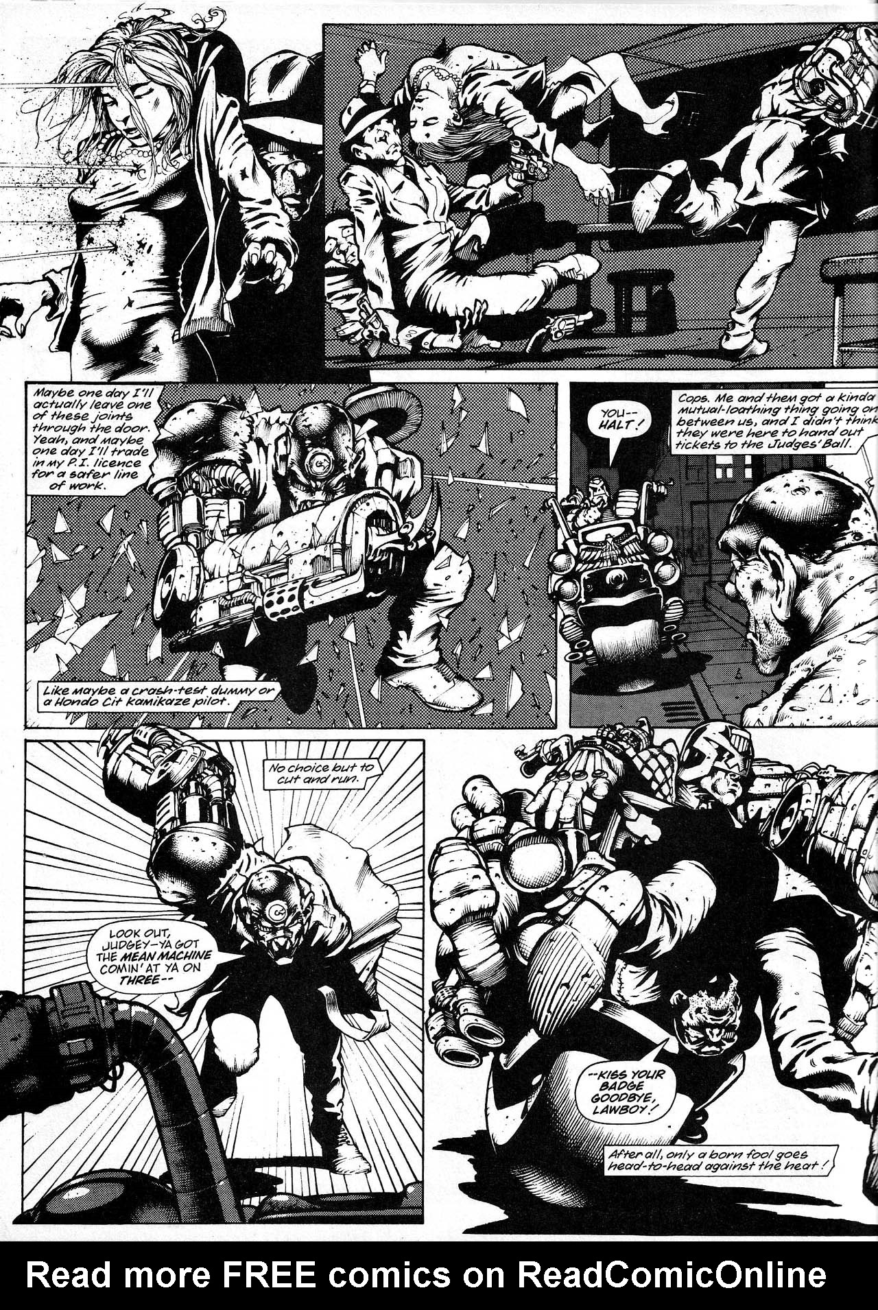 Read online Judge Dredd Megazine (vol. 3) comic -  Issue #37 - 40