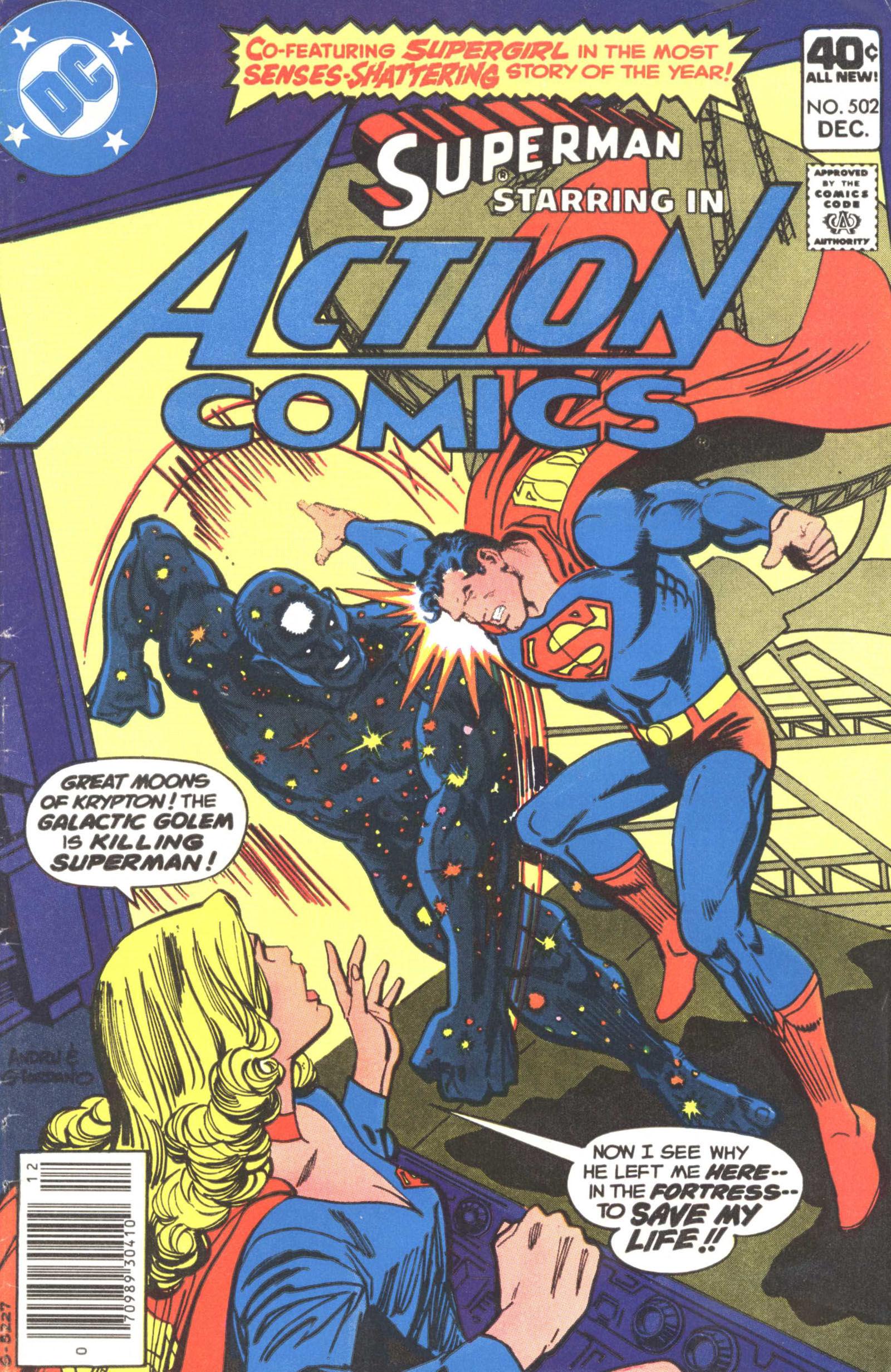 Read online Action Comics (1938) comic -  Issue #502 - 1