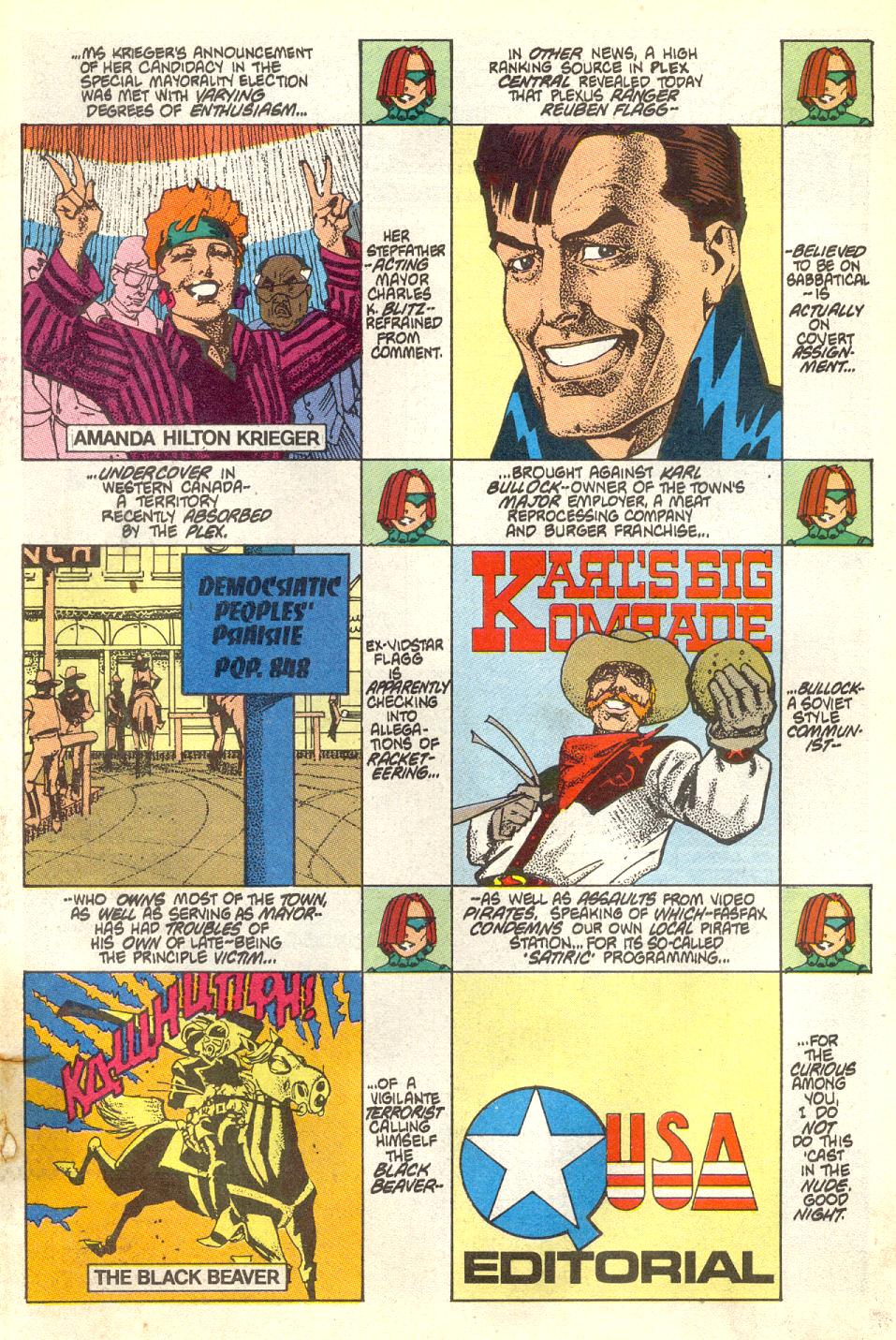 Read online American Flagg! comic -  Issue #17 - 2