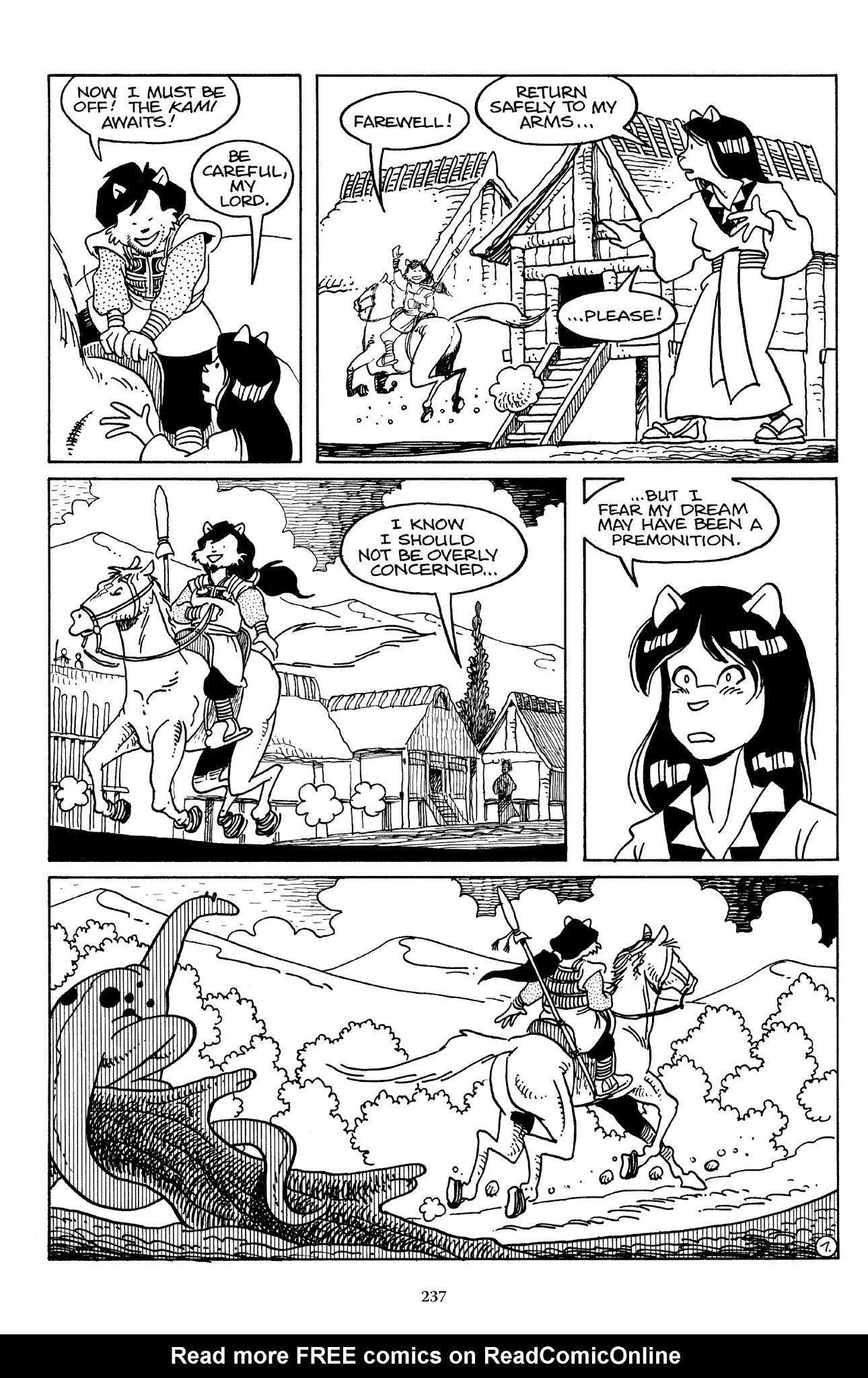Read online The Usagi Yojimbo Saga comic -  Issue # TPB 3 - 234