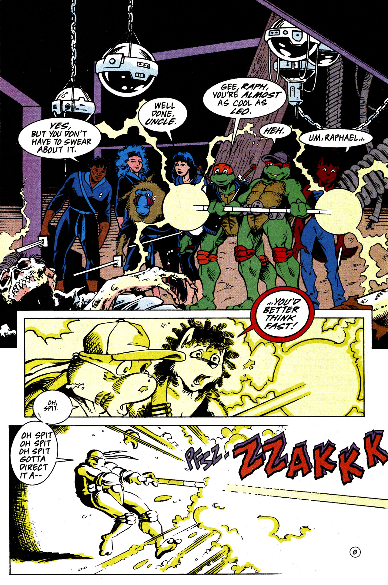 Read online Teenage Mutant Ninja Turtles Adventures (1989) comic -  Issue #66 - 10