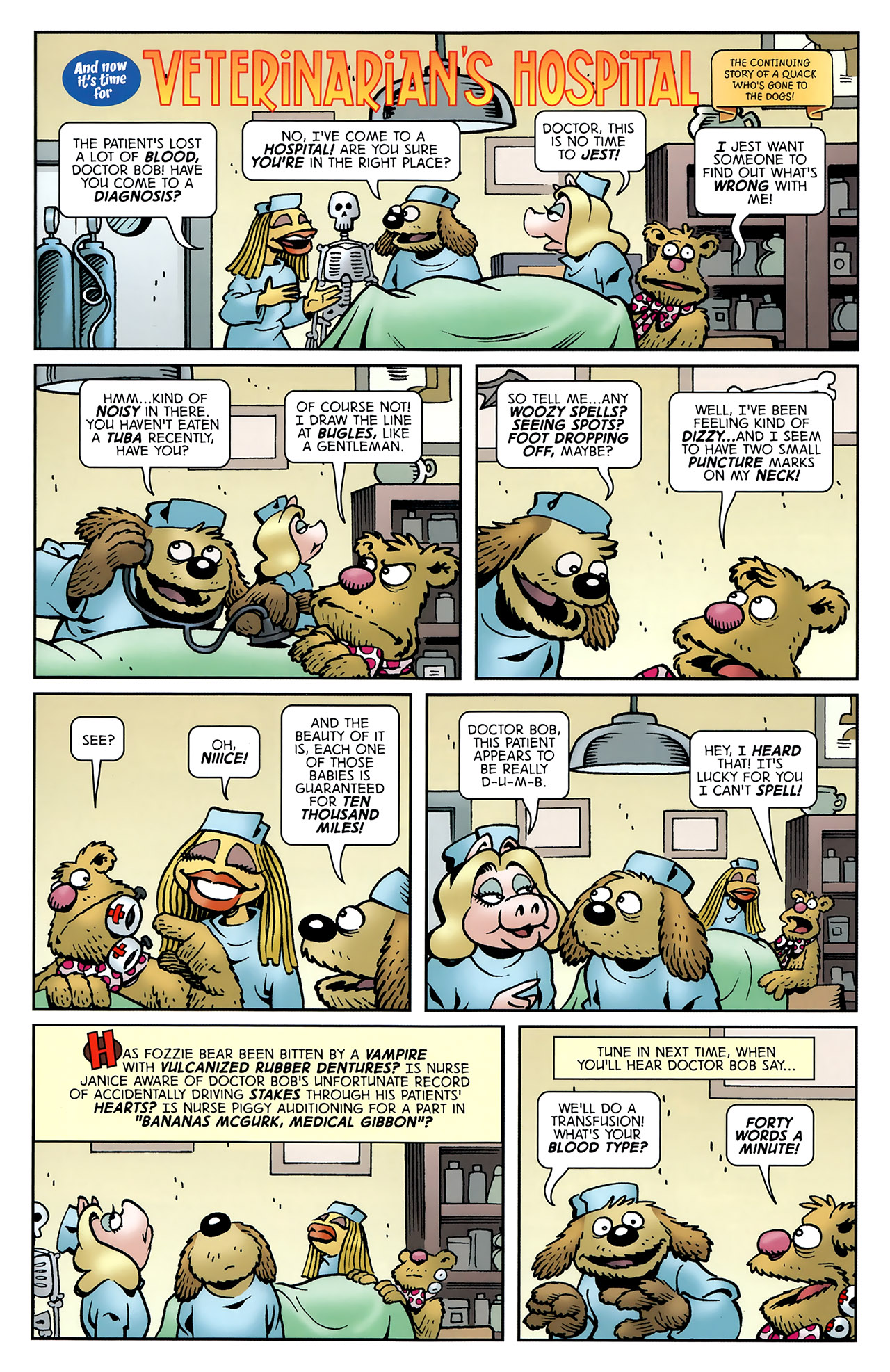 Read online The Muppet Show: The Comic Book comic -  Issue #8 - 15