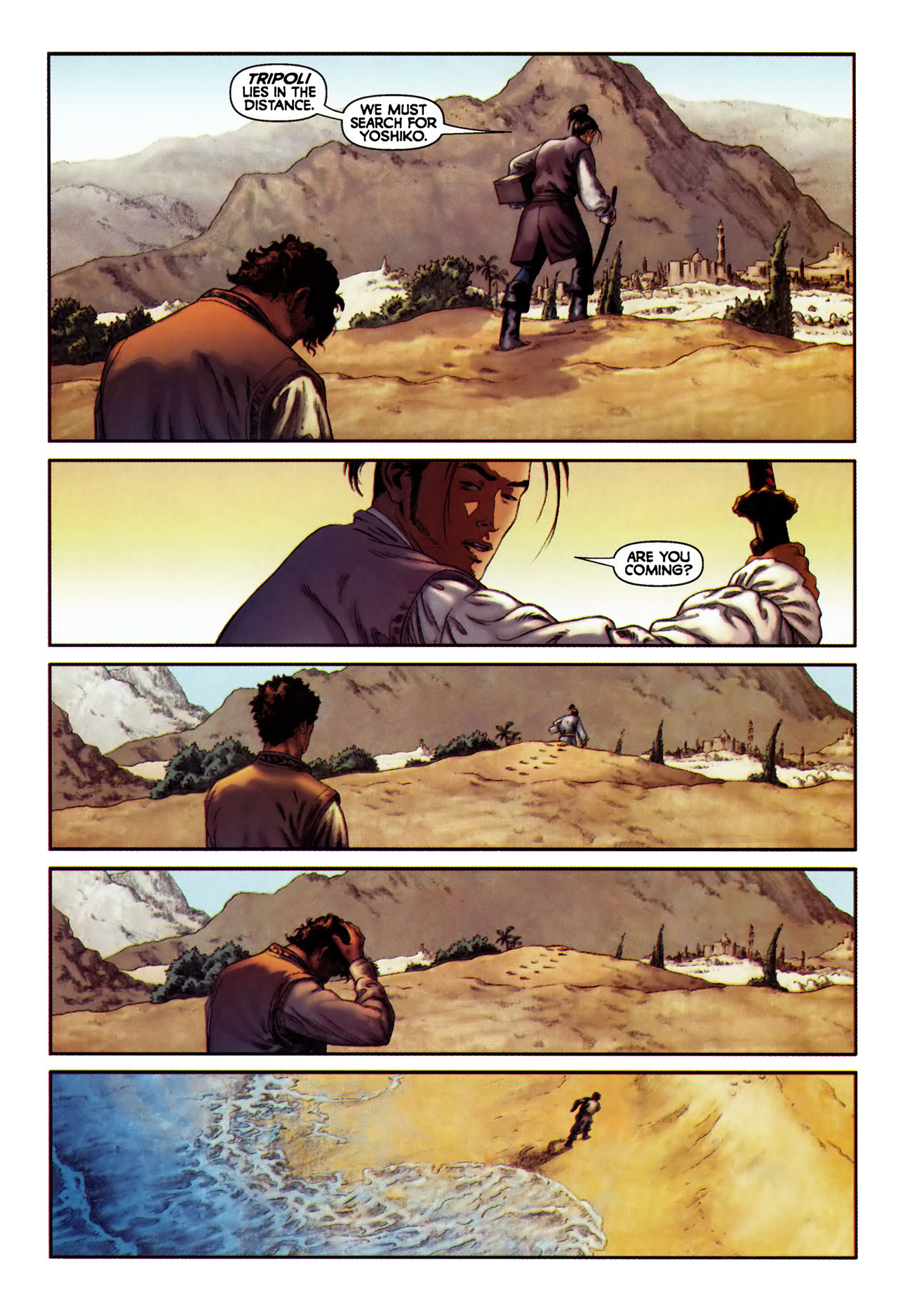 Read online Samurai: Heaven and Earth (2006) comic -  Issue #3 - 8