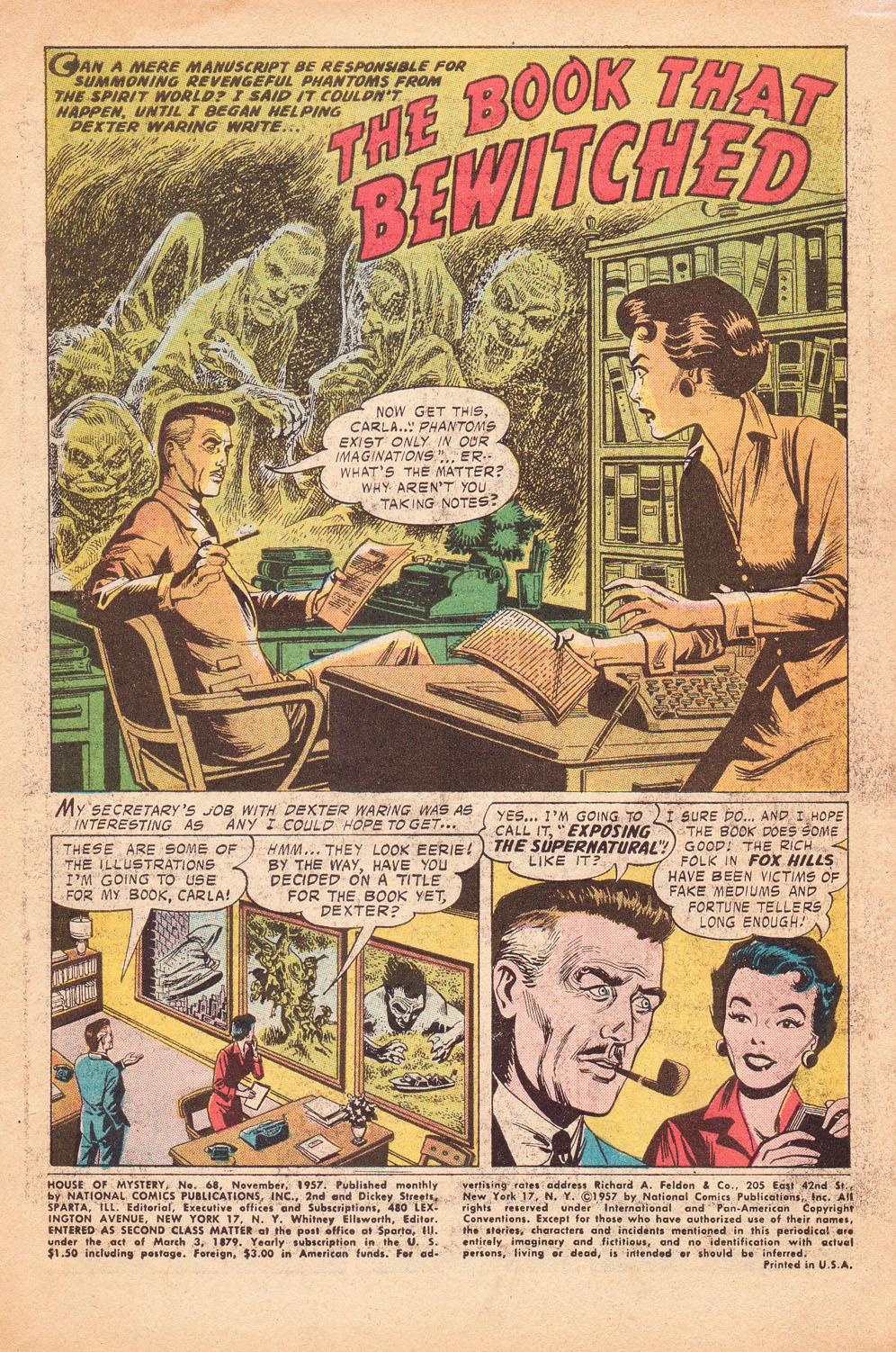 Read online House of Mystery (1951) comic -  Issue #68 - 3