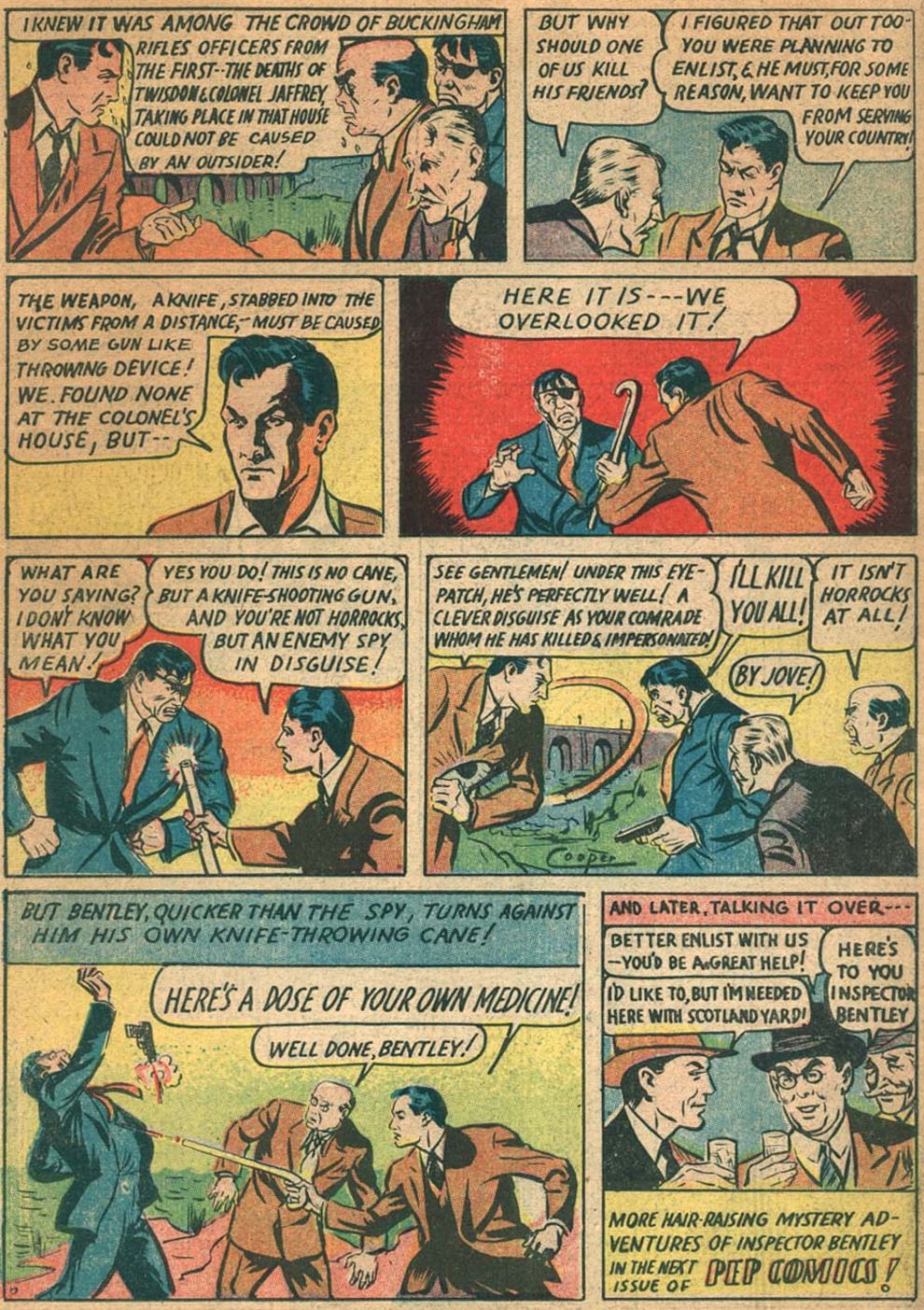 Read online Pep Comics comic -  Issue #3 - 66
