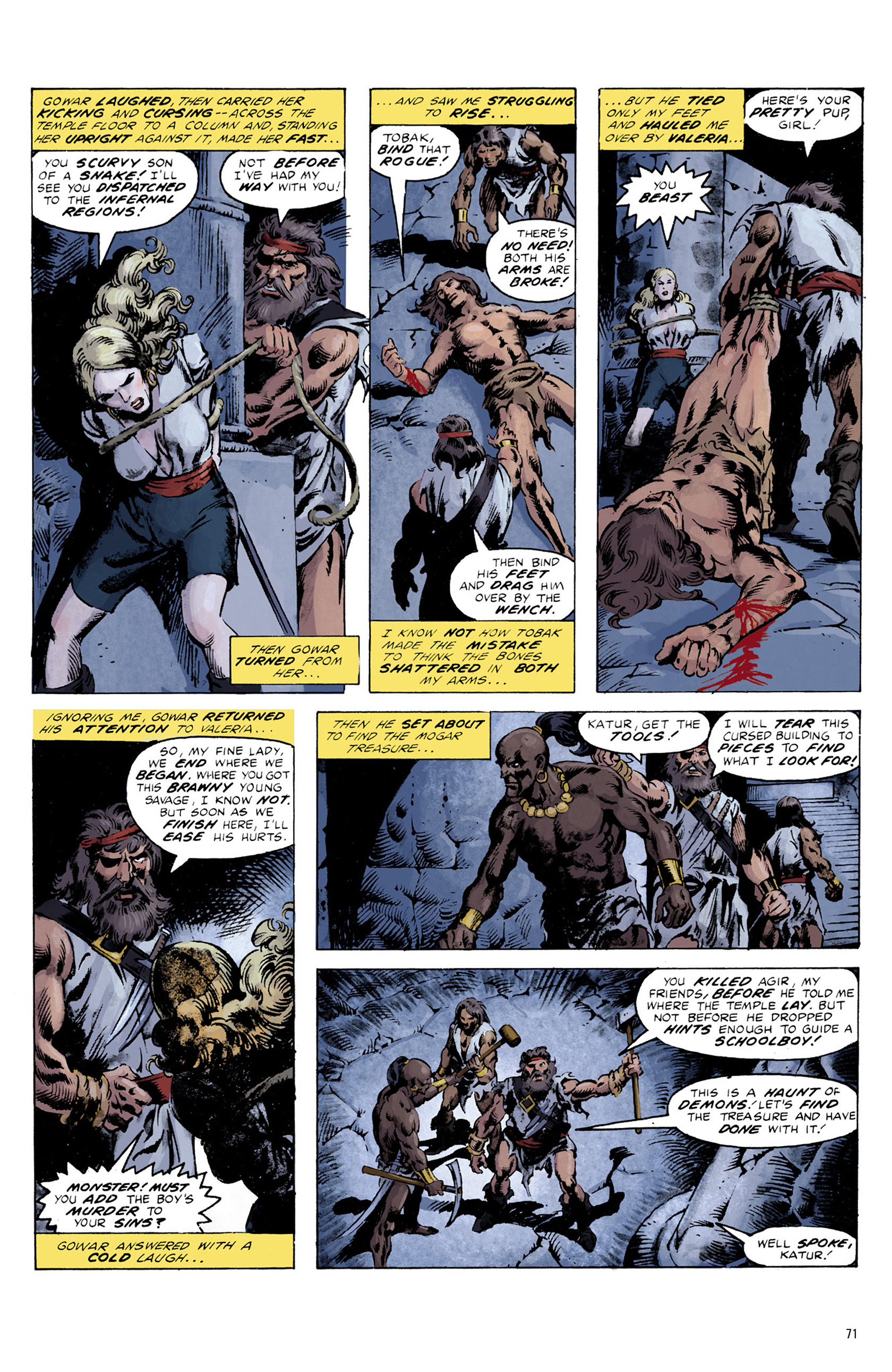 Read online Robert E. Howard's Savage Sword comic -  Issue #7 - 74