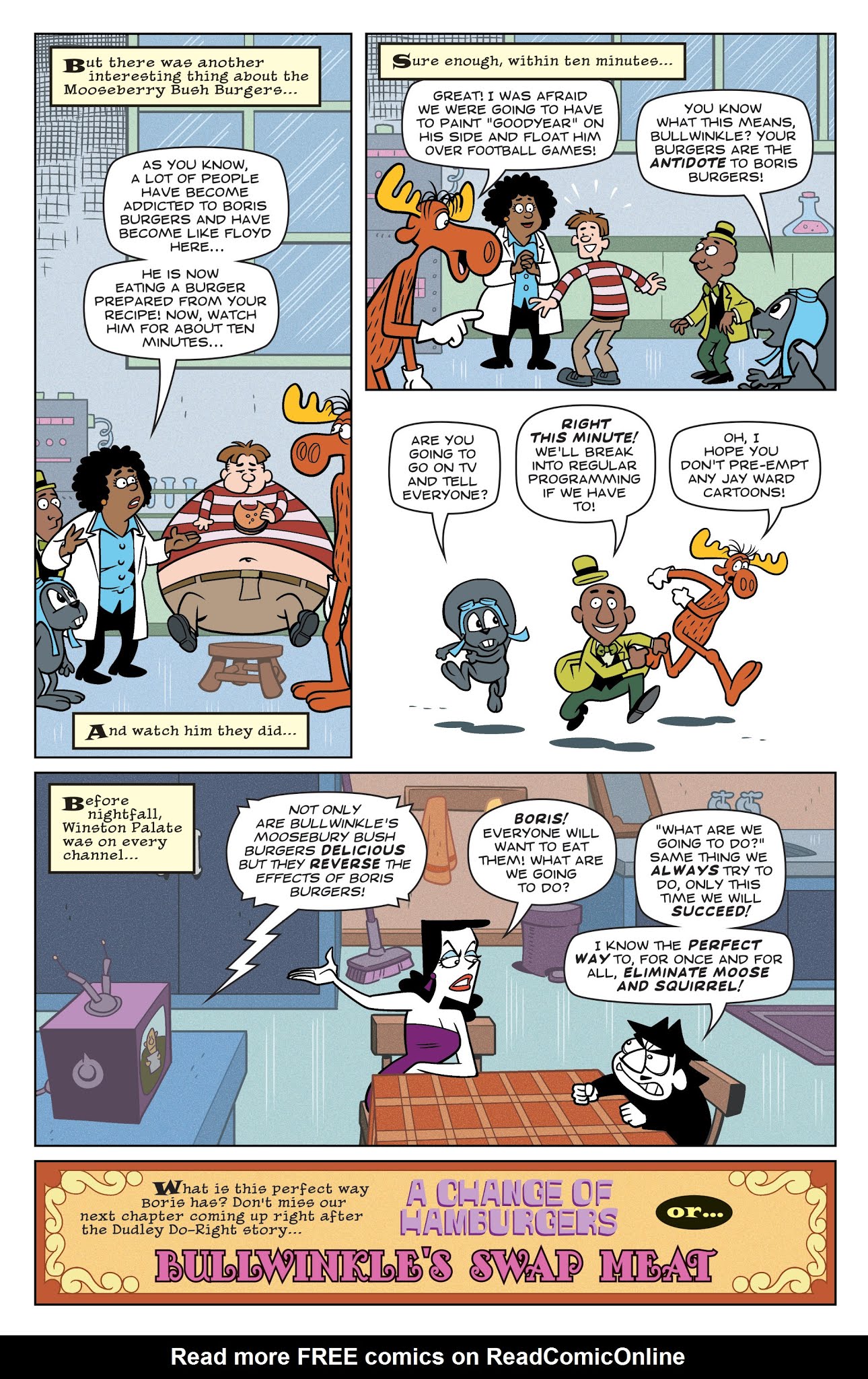 Read online Rocky and Bullwinkle comic -  Issue #4 - 10