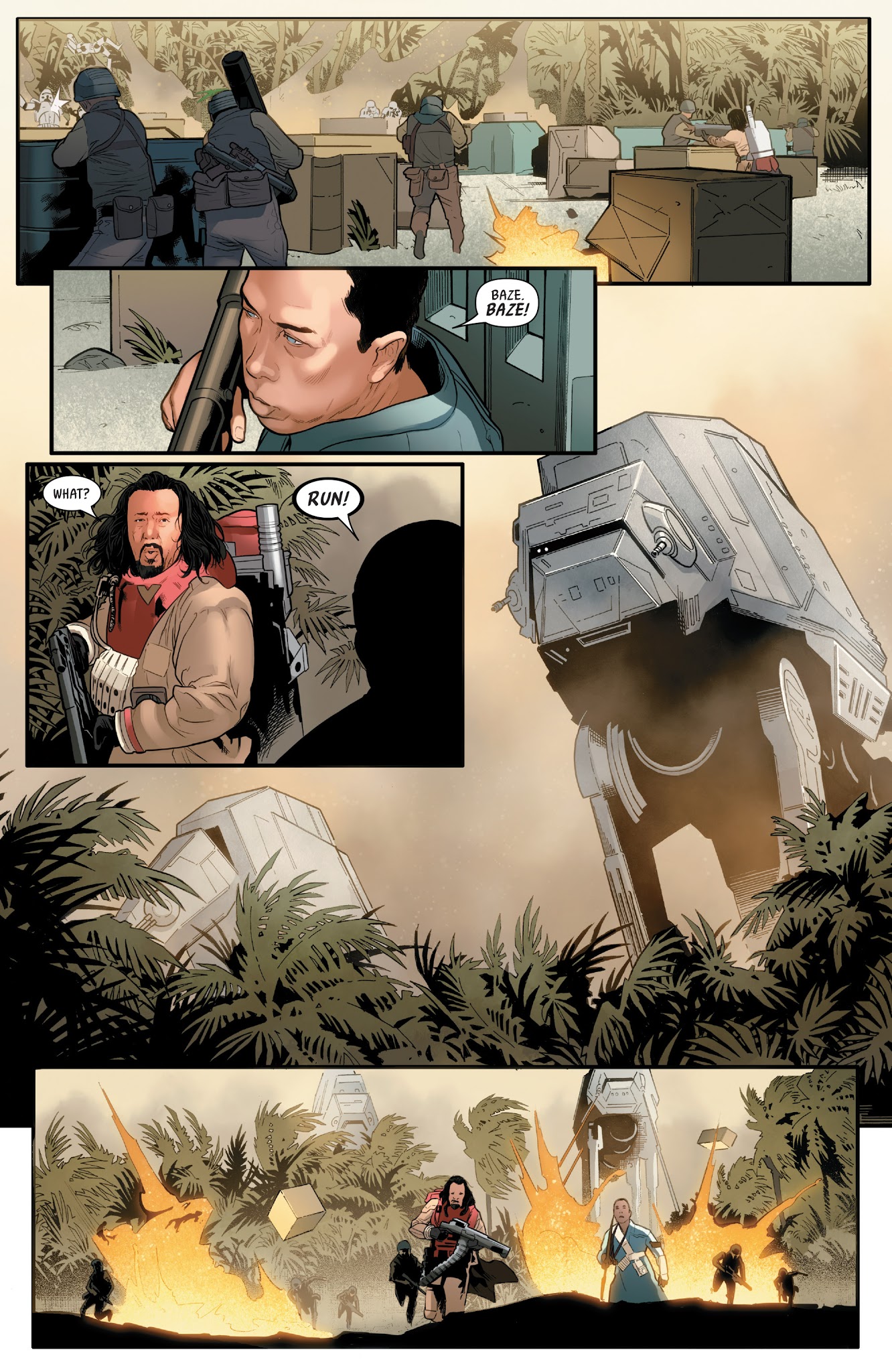 Read online Star Wars: Rogue One Adaptation comic -  Issue #5 - 21