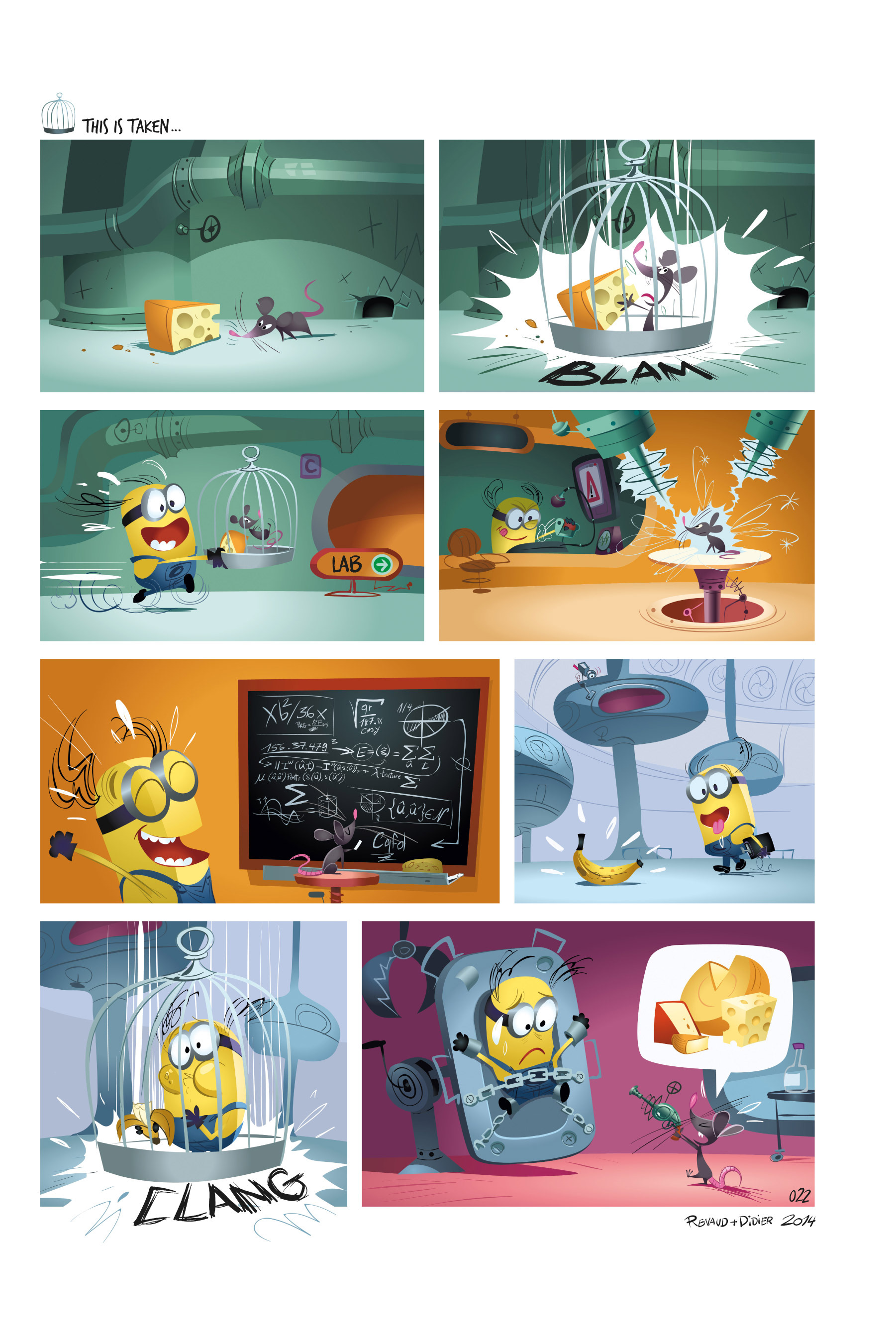 Read online Minions comic -  Issue #1 - 37