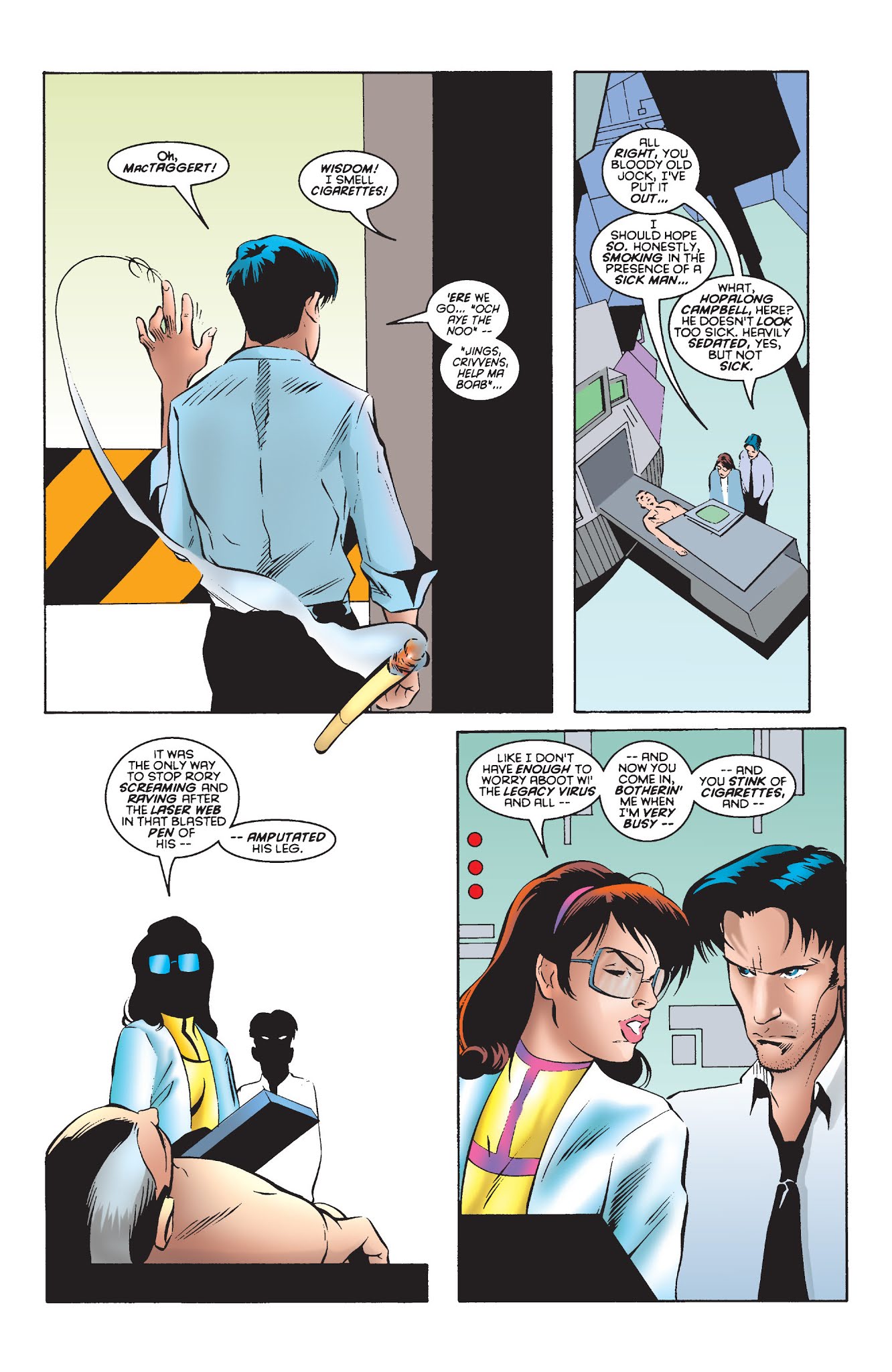 Read online Excalibur Visionaries: Warren Ellis comic -  Issue # TPB 2 (Part 1) - 7