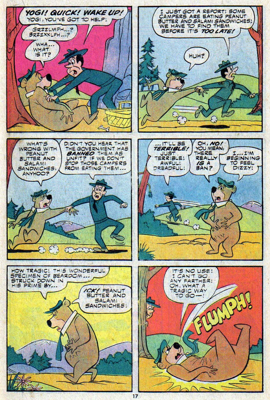Read online Yogi Bear comic -  Issue #1 - 12