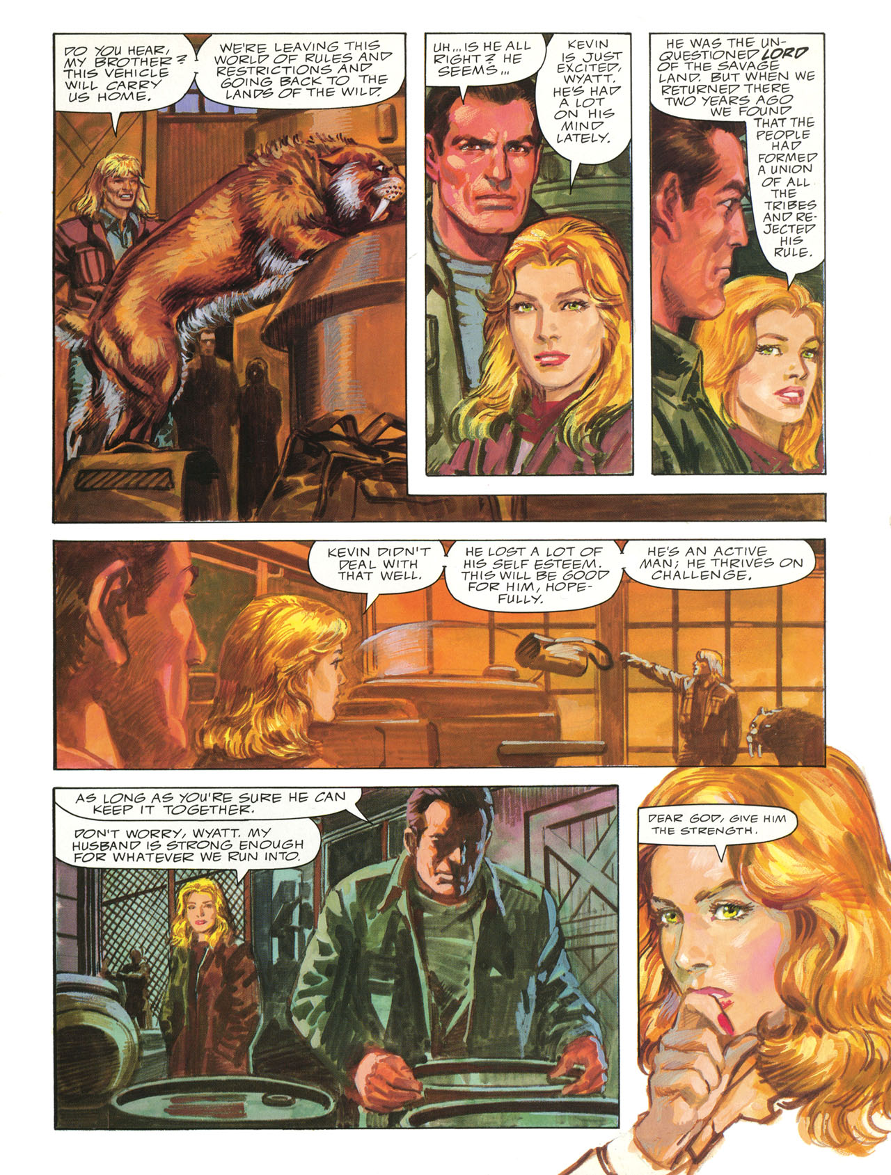 Read online Marvel Graphic Novel comic -  Issue #62 - Ka-Zar - Guns of the Savage Land - 21