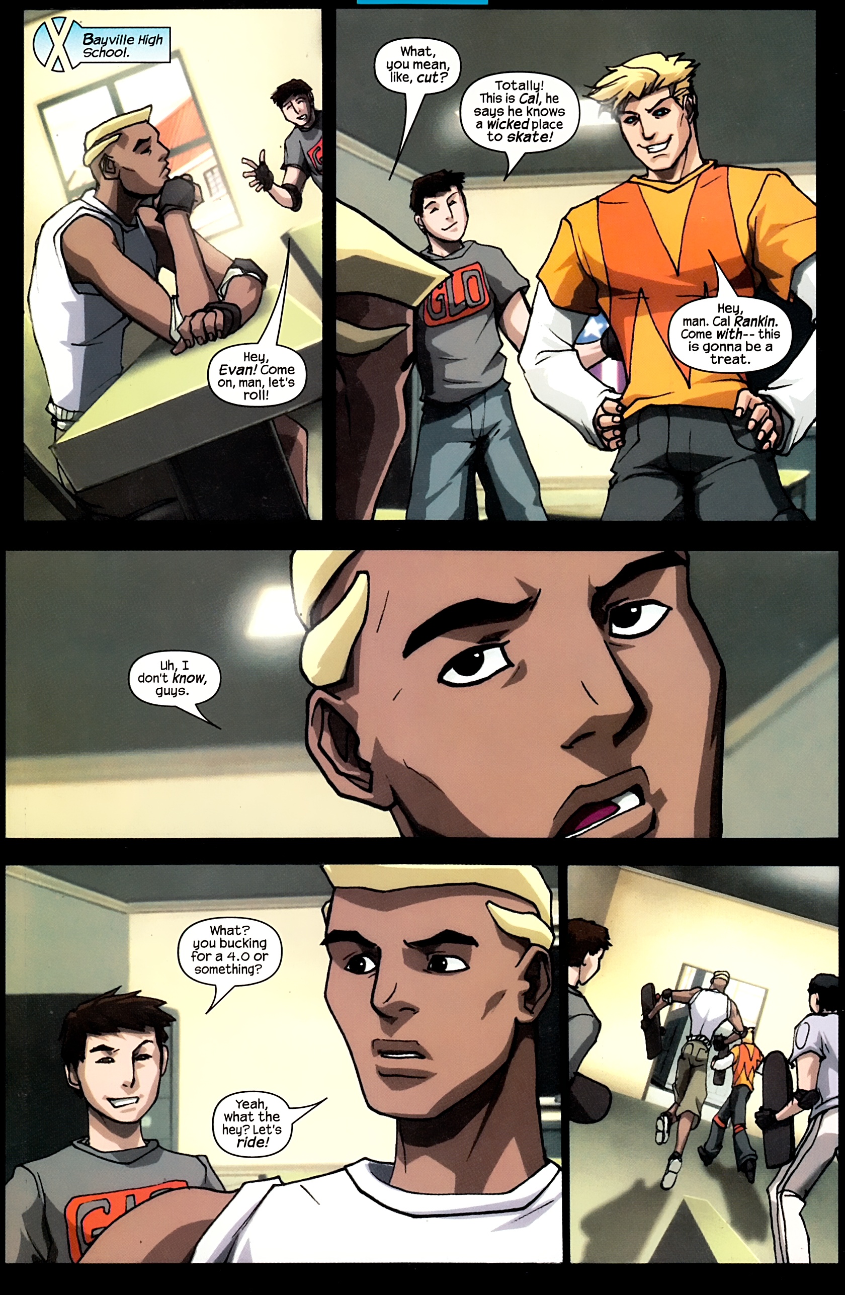 Read online X-Men: Evolution comic -  Issue #6 - 8
