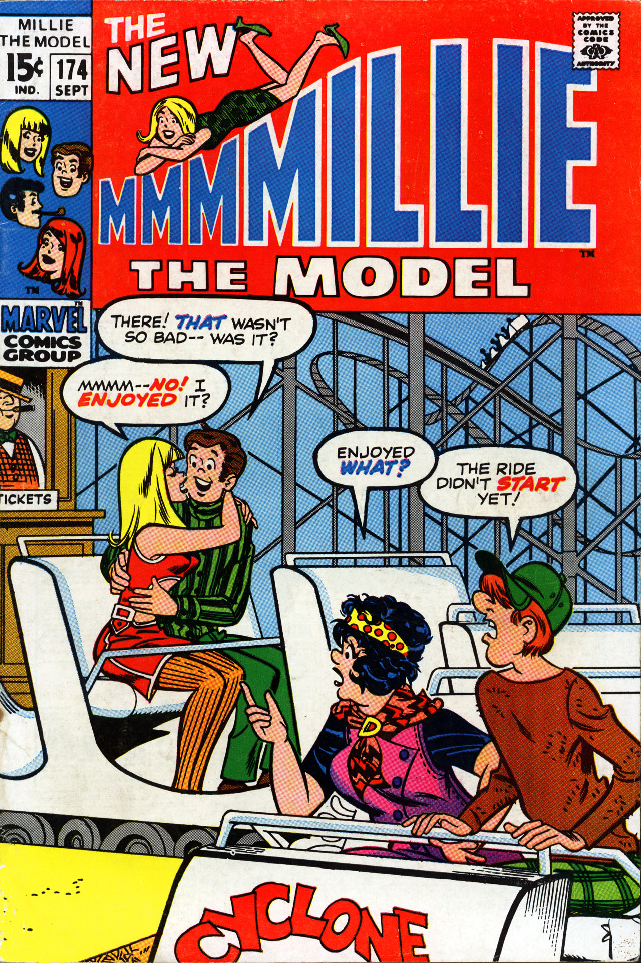 Read online Millie the Model comic -  Issue #174 - 1