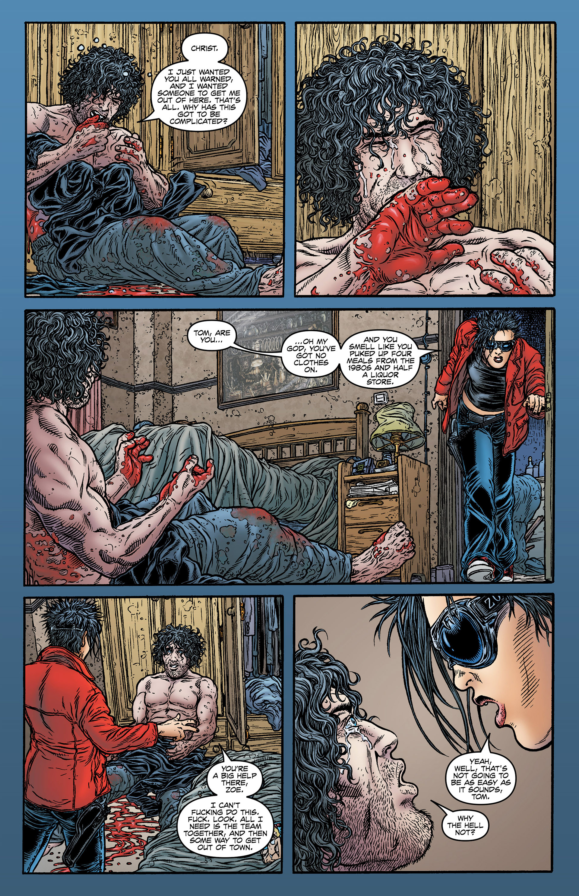 Read online Black Summer comic -  Issue #1 - 22
