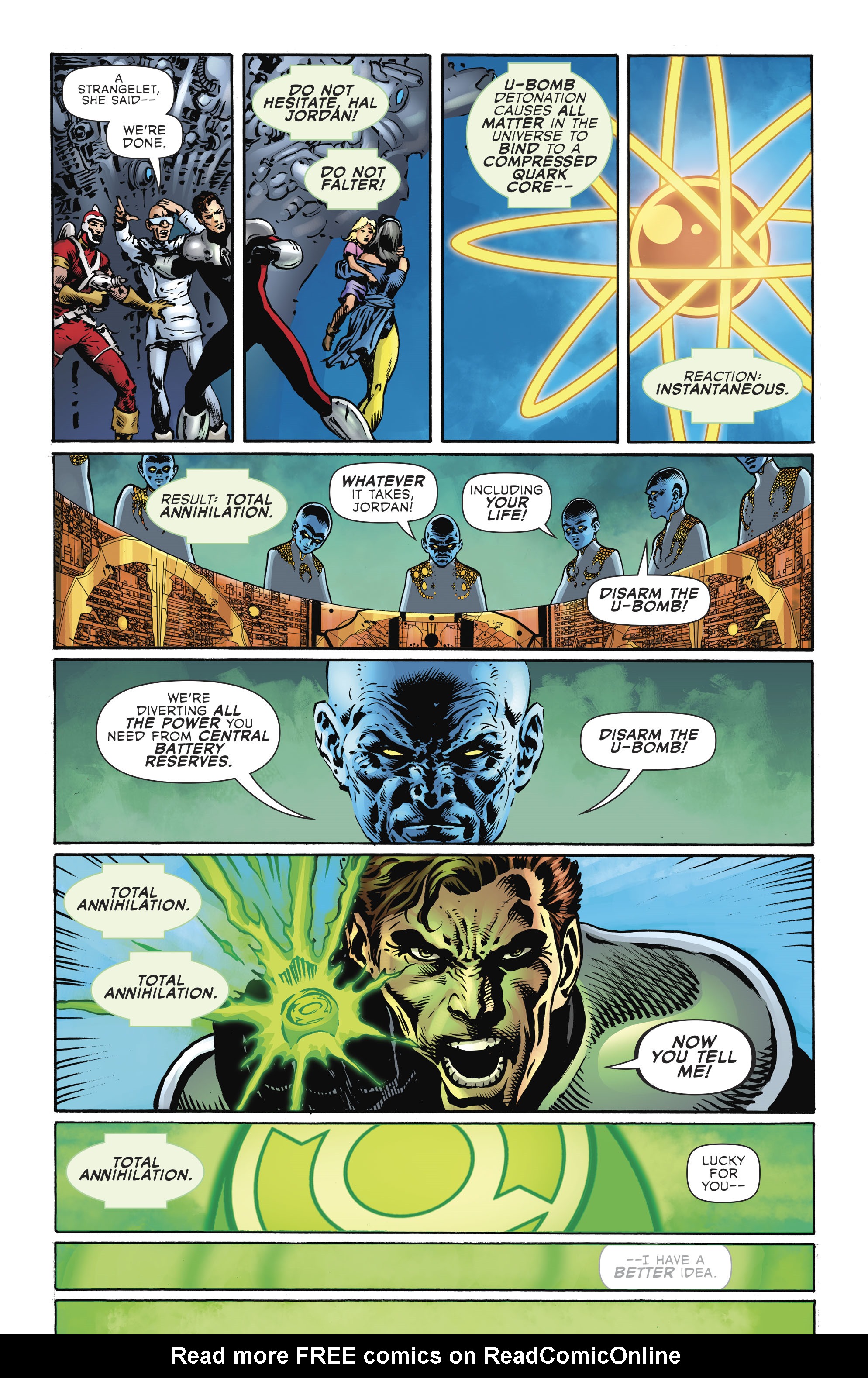 Read Online The Green Lantern Comic Issue 6