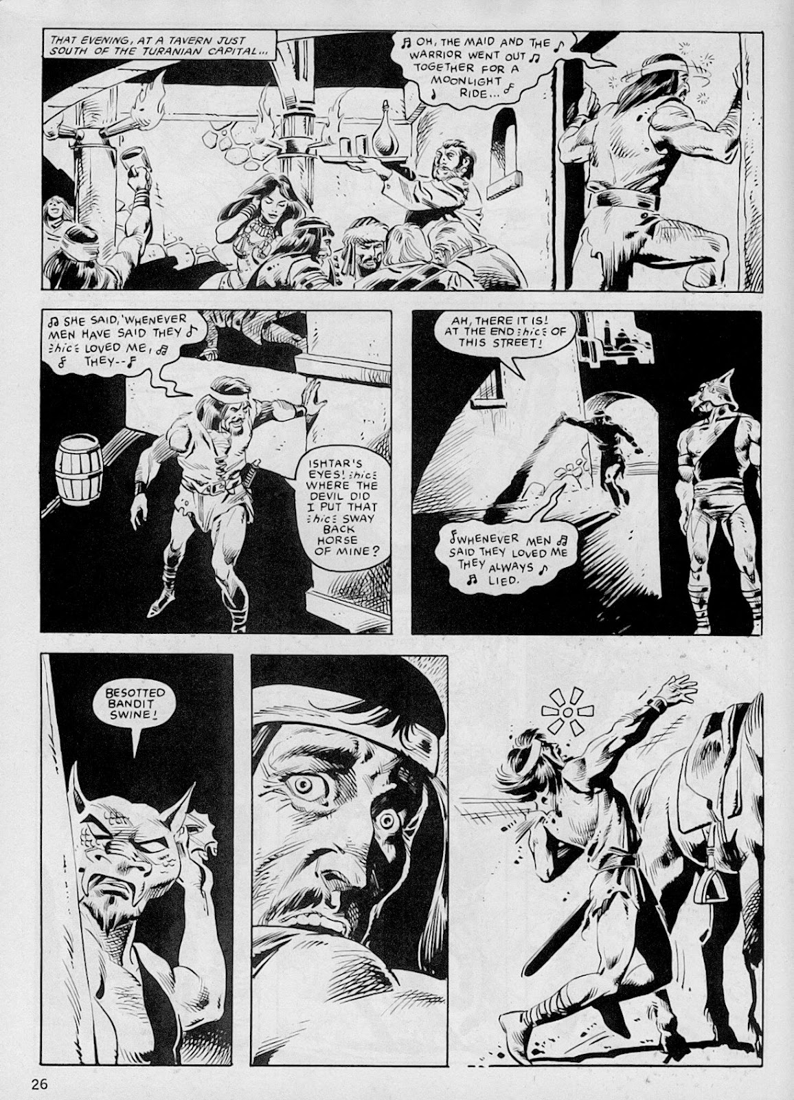 The Savage Sword Of Conan issue 103 - Page 25
