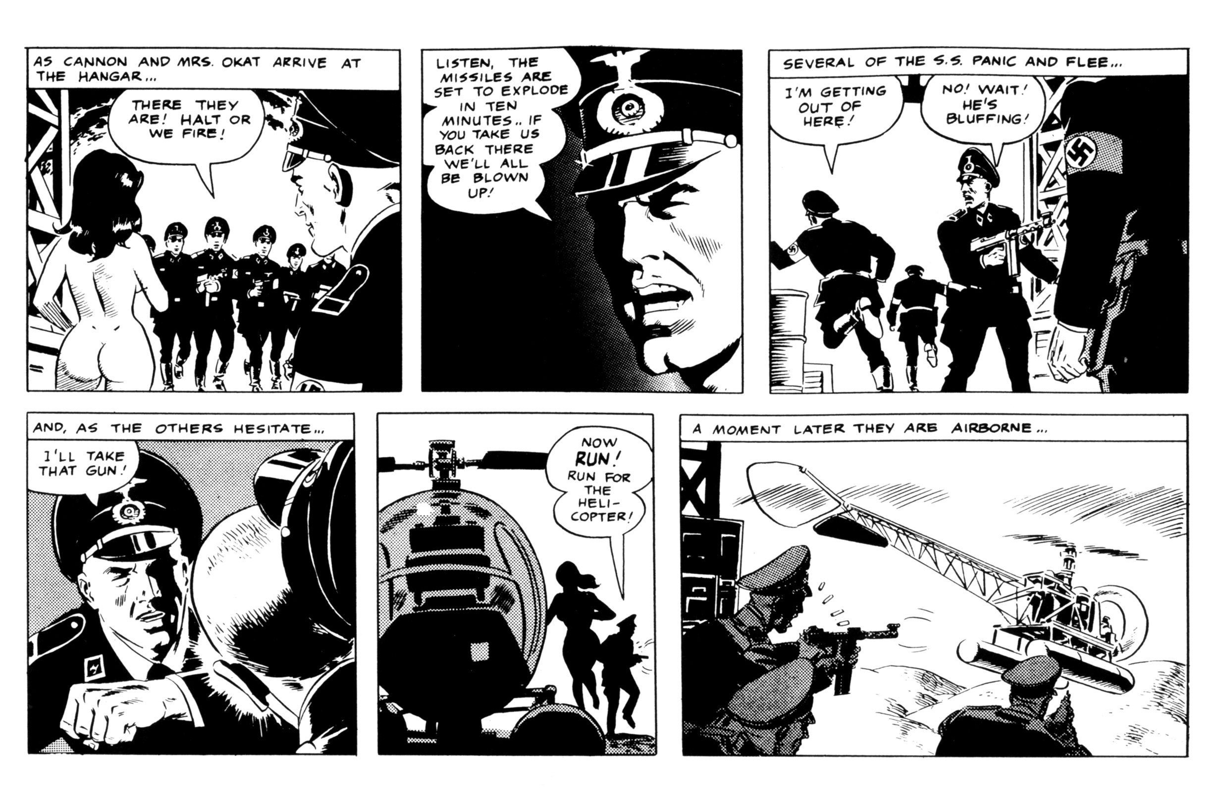 Read online Wallace Wood's Cannon comic -  Issue #8 - 33