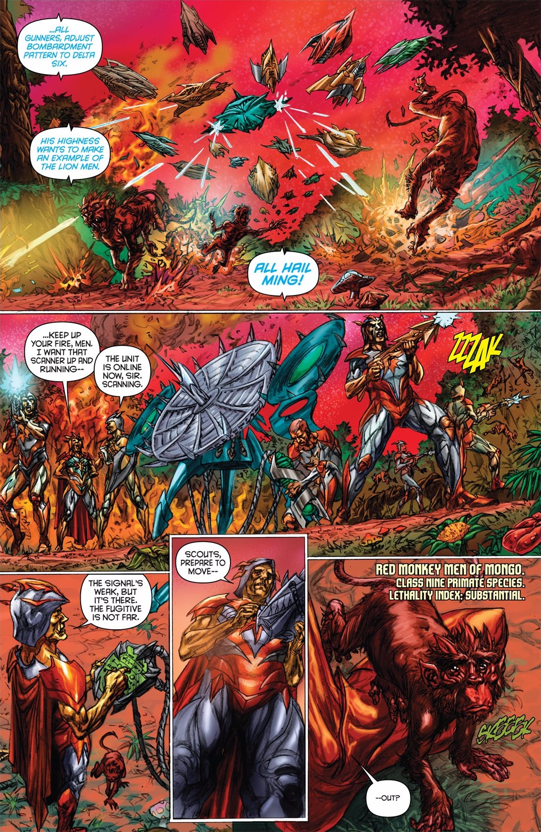 Read online Flash Gordon: Zeitgeist comic -  Issue # TPB - 90