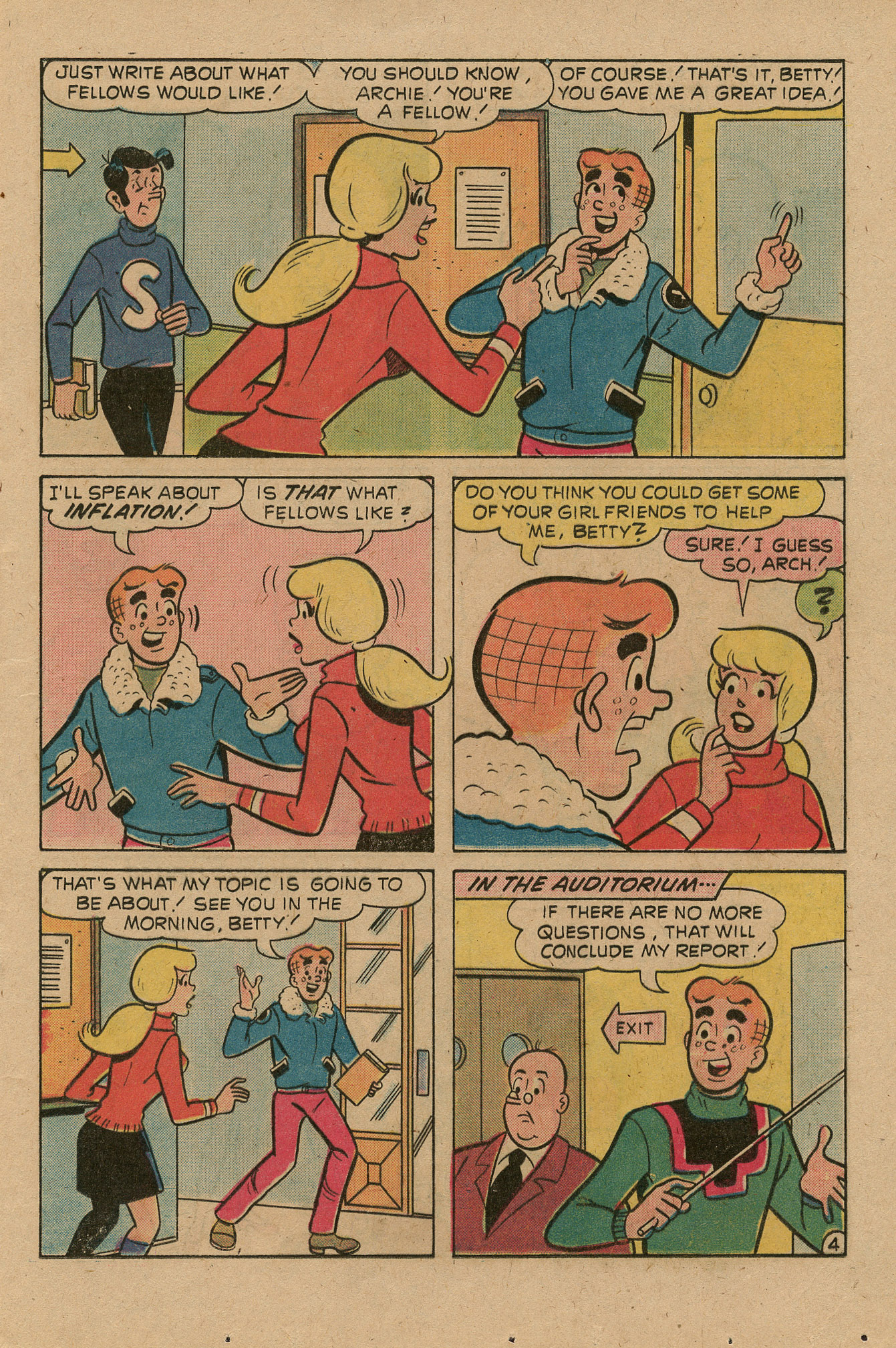 Read online Archie's TV Laugh-Out comic -  Issue #24 - 16