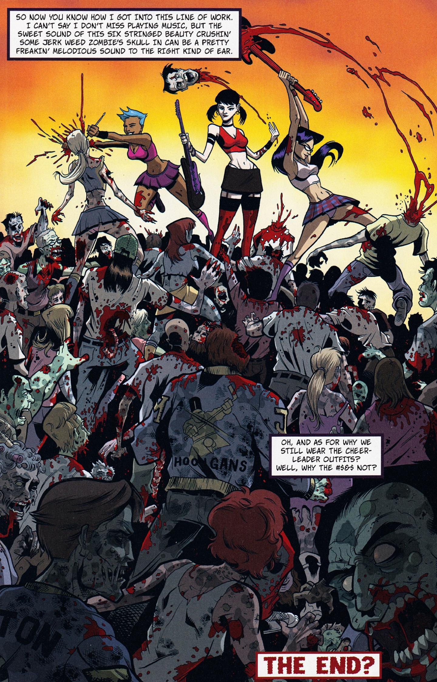 Read online Zombies vs Cheerleaders comic -  Issue #1 - 19