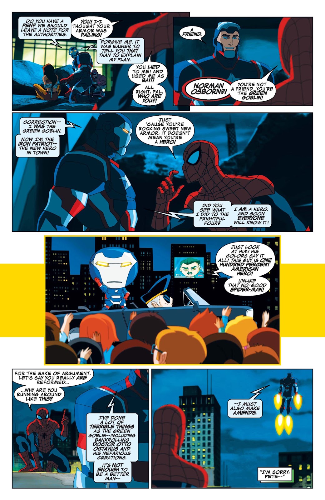 Marvel Universe Ultimate Spider-Man: Web Warriors issue 10 - Page 13