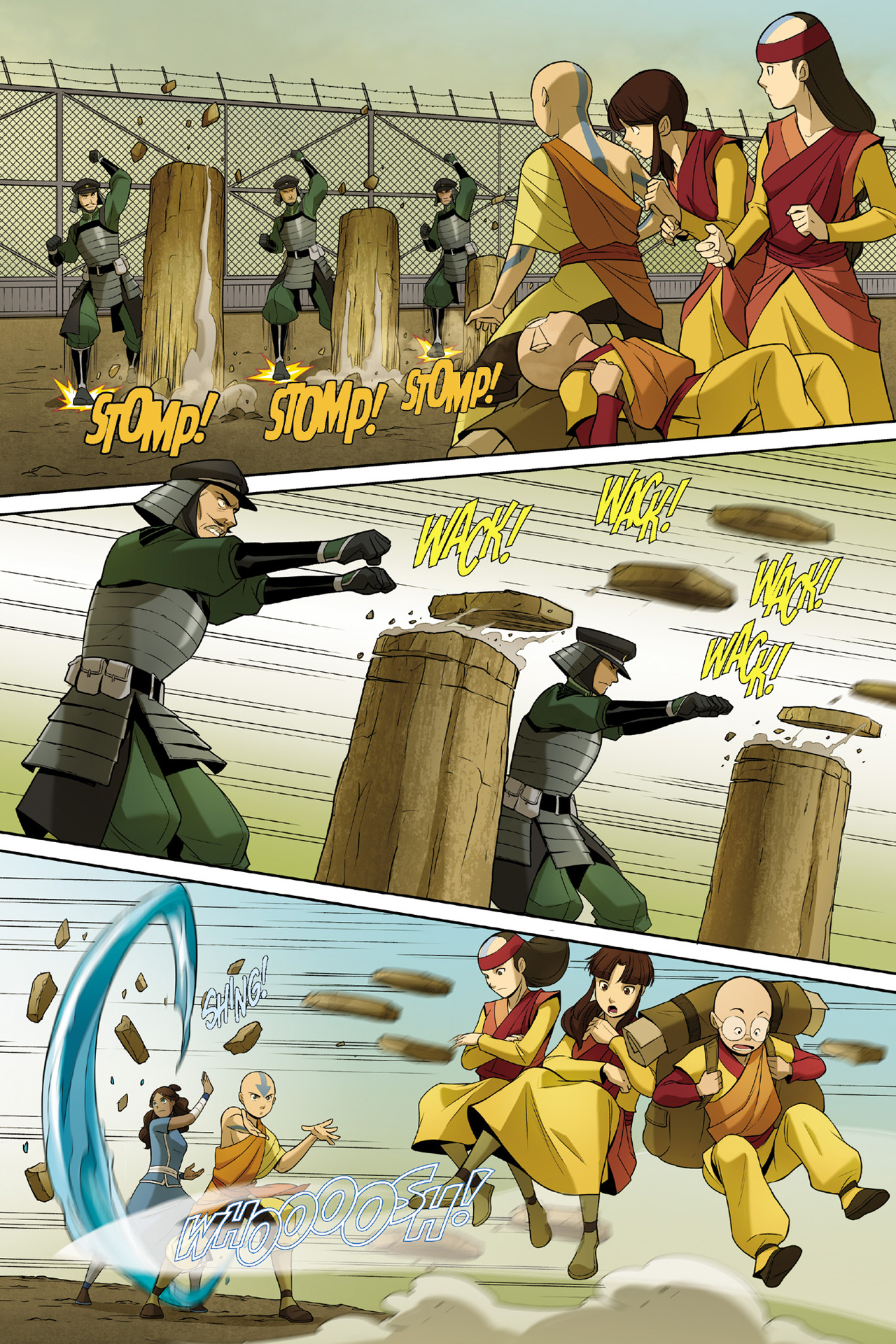 Read online Nickelodeon Avatar: The Last Airbender - The Rift comic -  Issue # Part 1 - 40