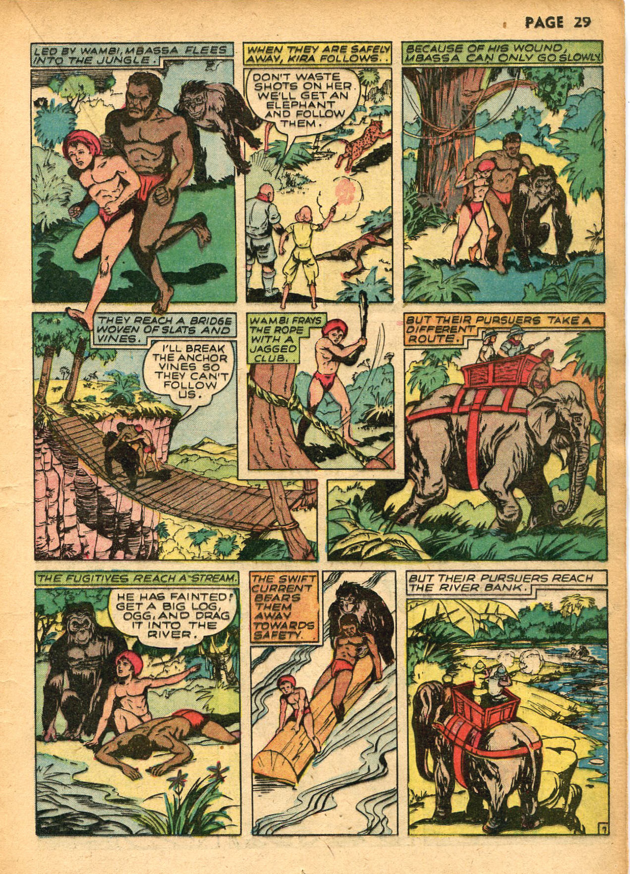 Read online Wambi Jungle Boy comic -  Issue #1 - 32